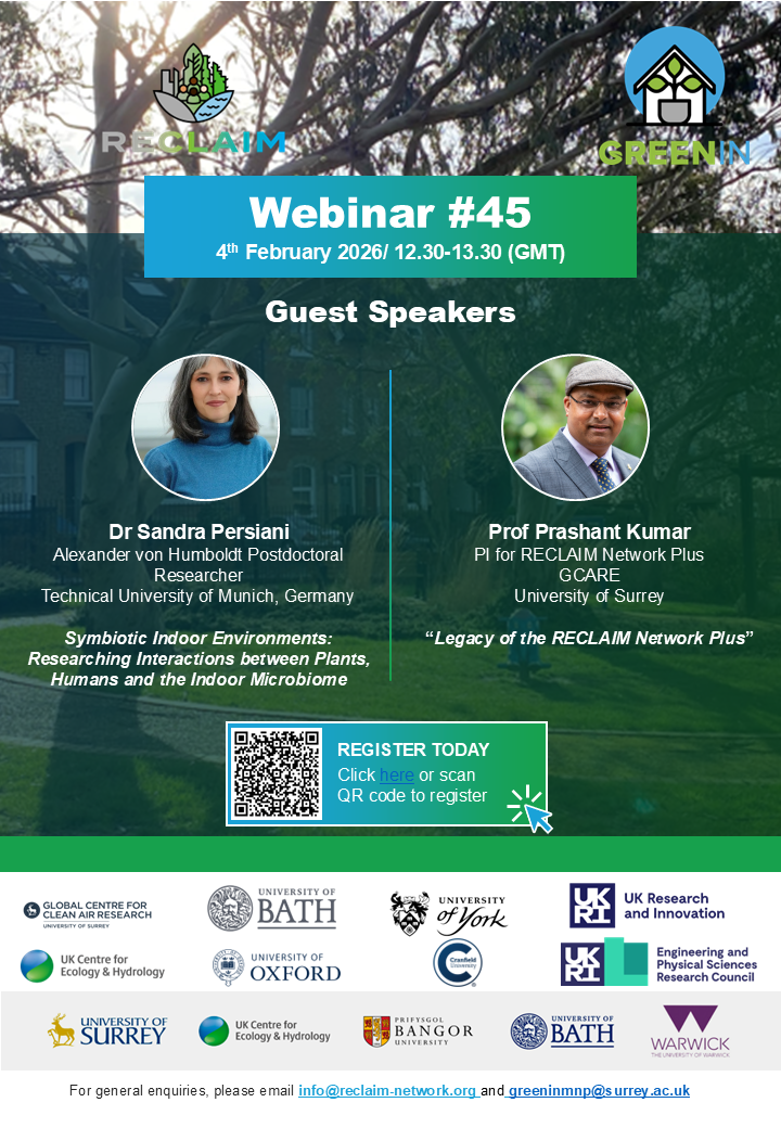 #45 Symbiotic Environments &amp; Legacy of the RECLAIM network plus