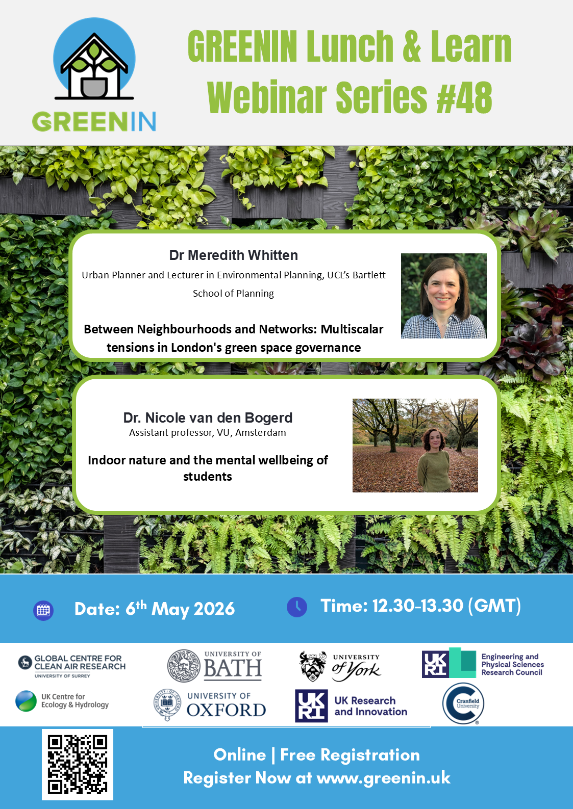 #48 GREENIN Lunch and Learn Webinar Series