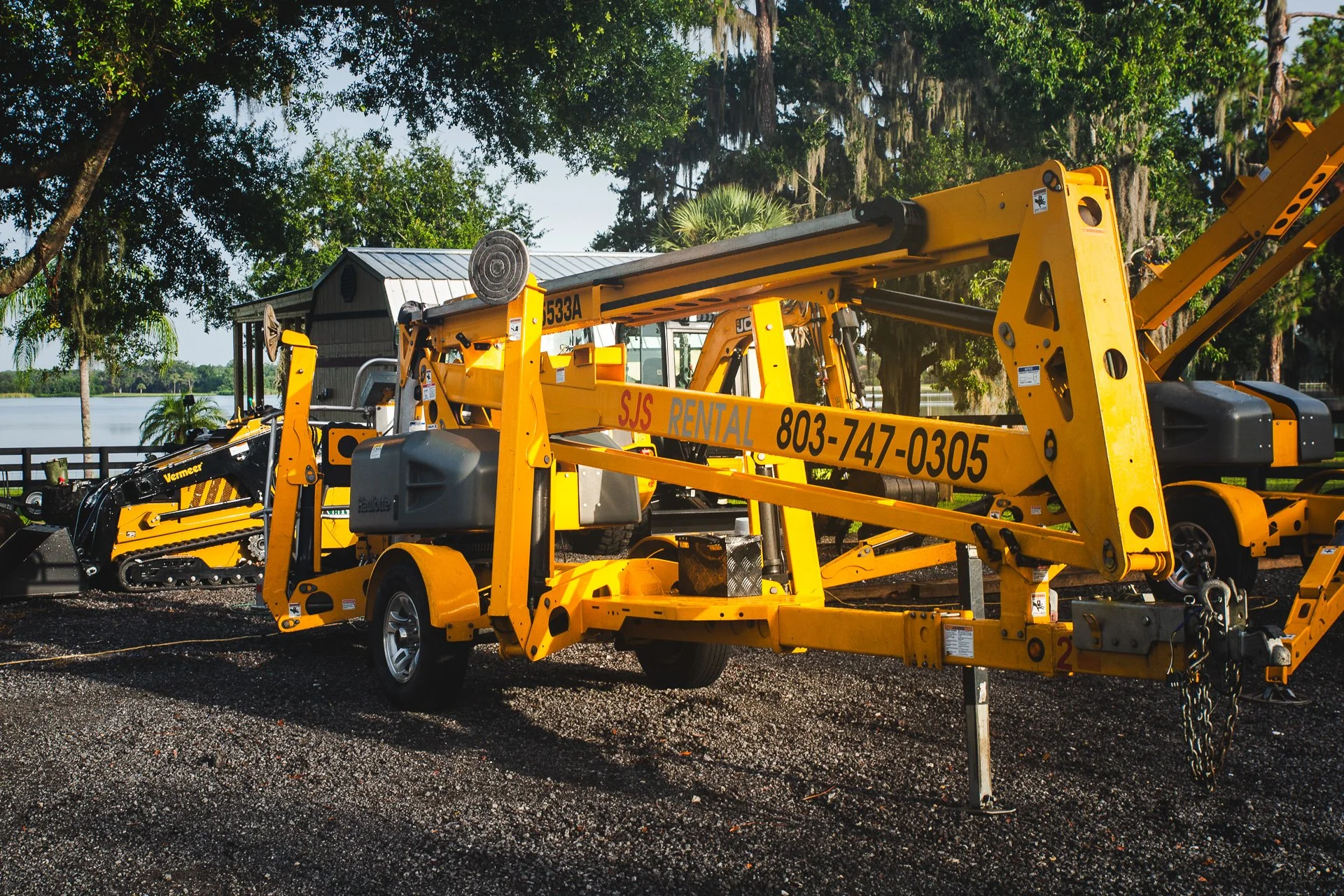 Haulotte 5533 A Towable Boom Lift