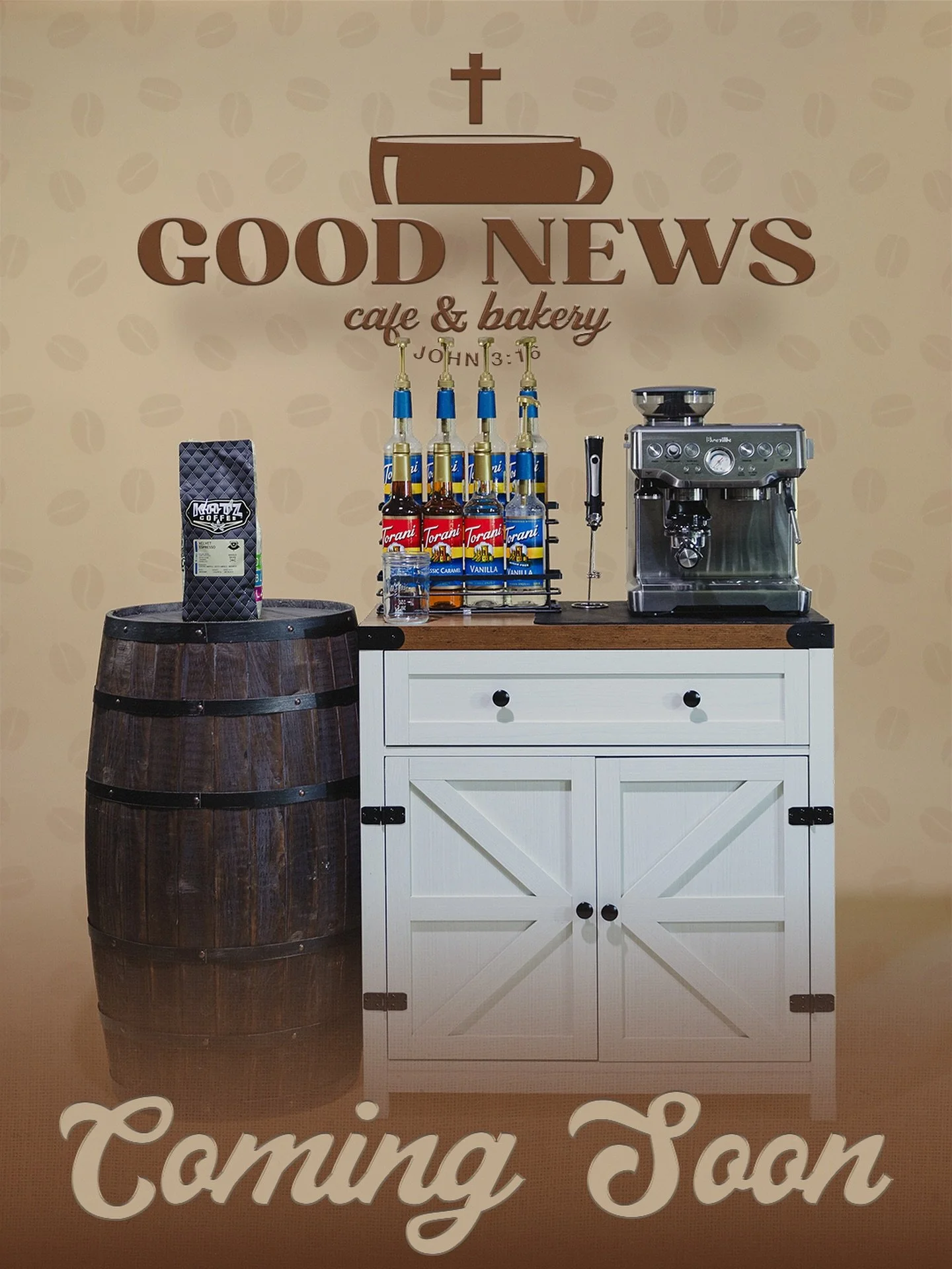 ✨☕ Something special is Brewing&hellip; COMING SOON! ☕✨

I can&rsquo;t thank my amazing team enough for helping bring this dream to life. 🙏🏼 Together, we&rsquo;re building more than just a caf&eacute; &mdash; we&rsquo;re creating a space to serve y