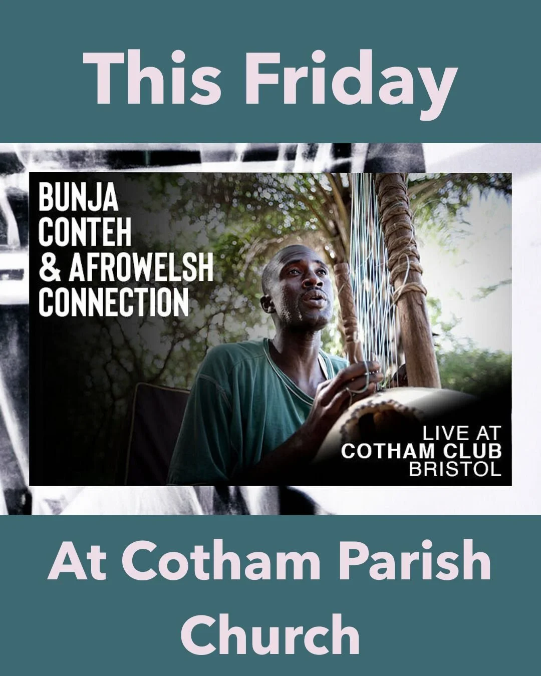 Every month, we&rsquo;re lucky enough to host Cotham Club: a brilliant, eclectic monthly live global music club with a passion for community at its core.

This Friday, @cotham.club welcomes Bunja Conteh and Afrowelsh Connection. Bujah is an adventuro