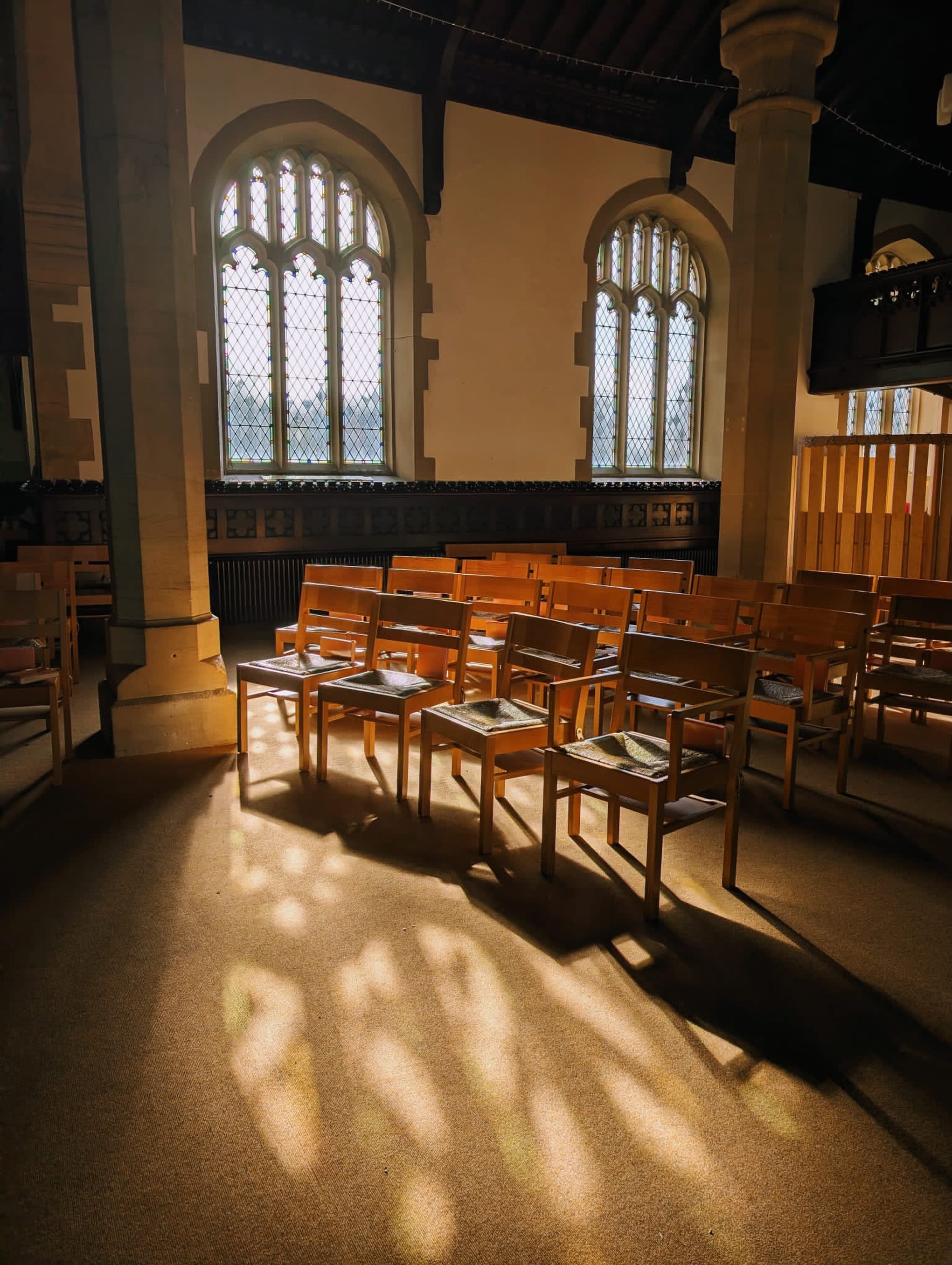 A moment for the sunlight through our windows ☀️

Our church is open for contemplation, prayer or just a look around every Tuesday and Thursday morning from 9.30am - 11.30am.

Why not come and see for yourself?