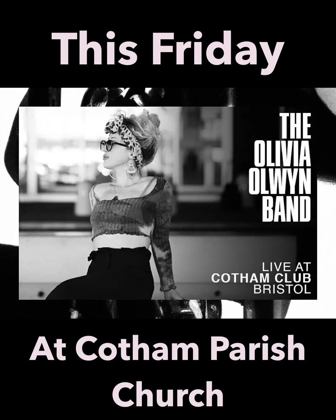 This Friday, we're back hosting @cotham.club with what's sure to be a fantastic performance from The Olivia Olwyn Band.

Accompanied by a dynamic multi-stylistic quintet led by the stellar guitar of Dan Waldman, @olivia_olwyn takes the audience on an