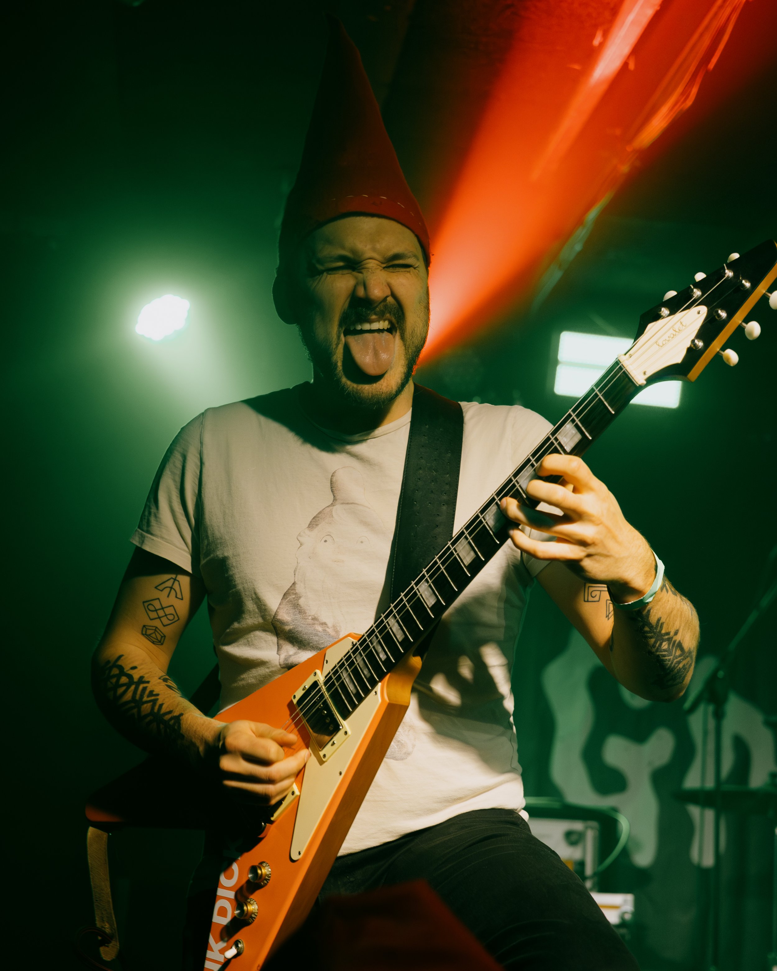 Gnome’s Red Hats and Heavy Riffs Take Over Manchester