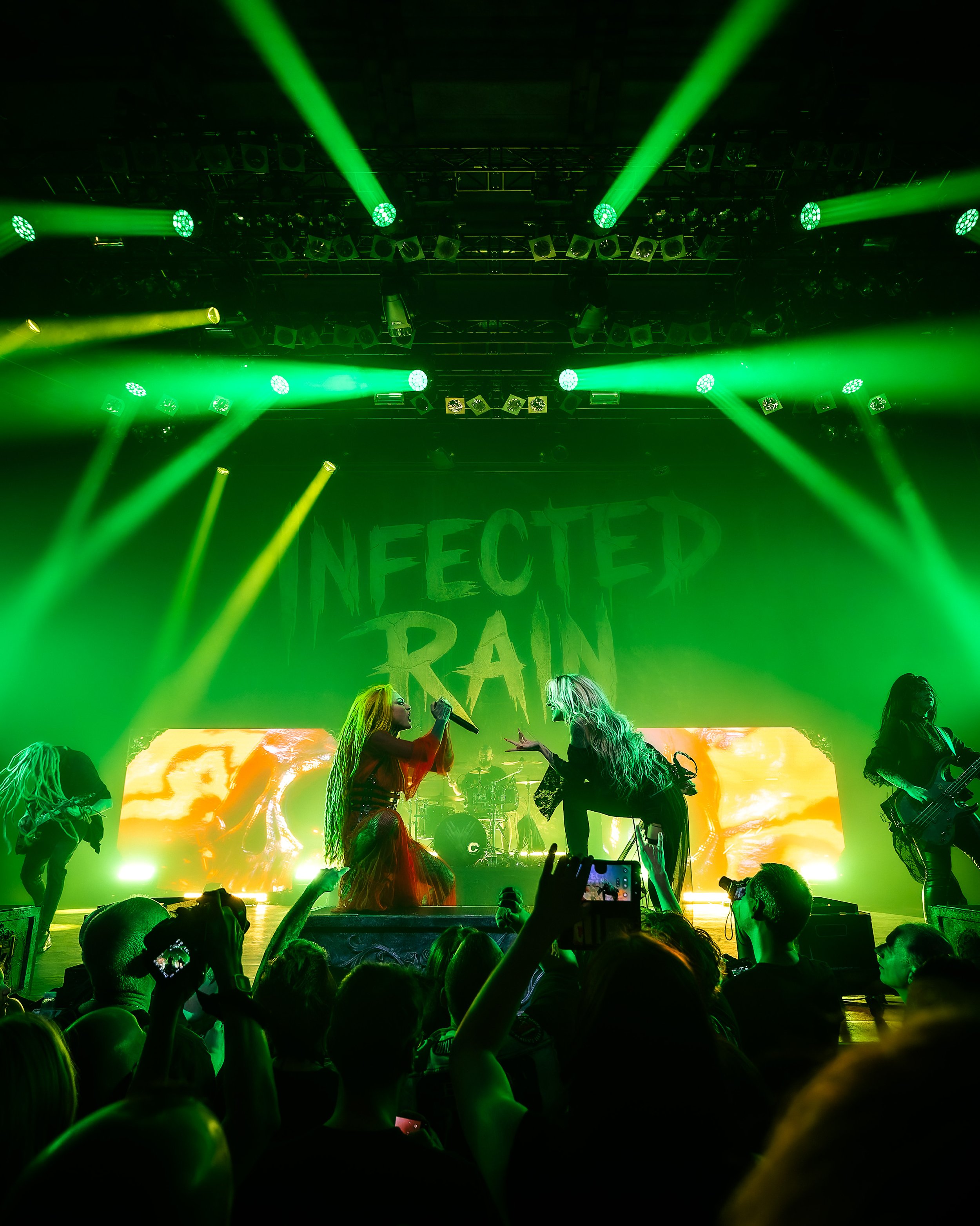Infected Rain and Butcher Babies Deliver a Powerful Co-Headline Show