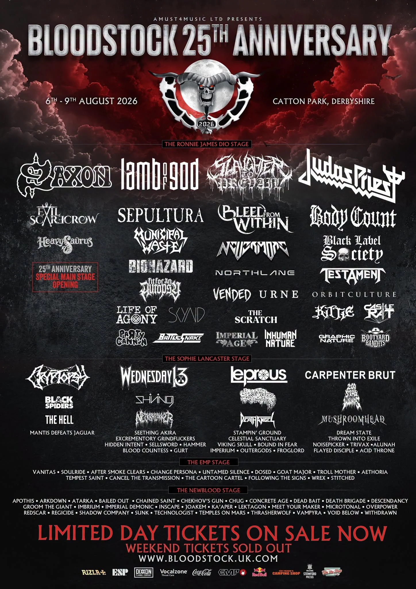 Bands to See at Bloodstock Open Air