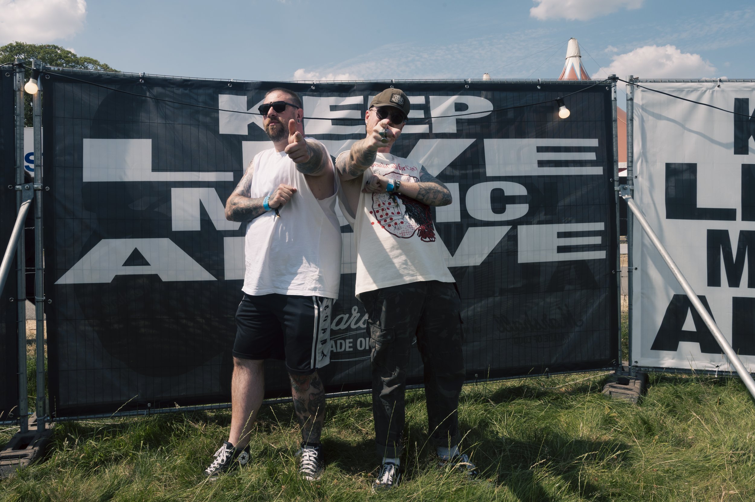 Backstage at 2000trees: Mallory Knox