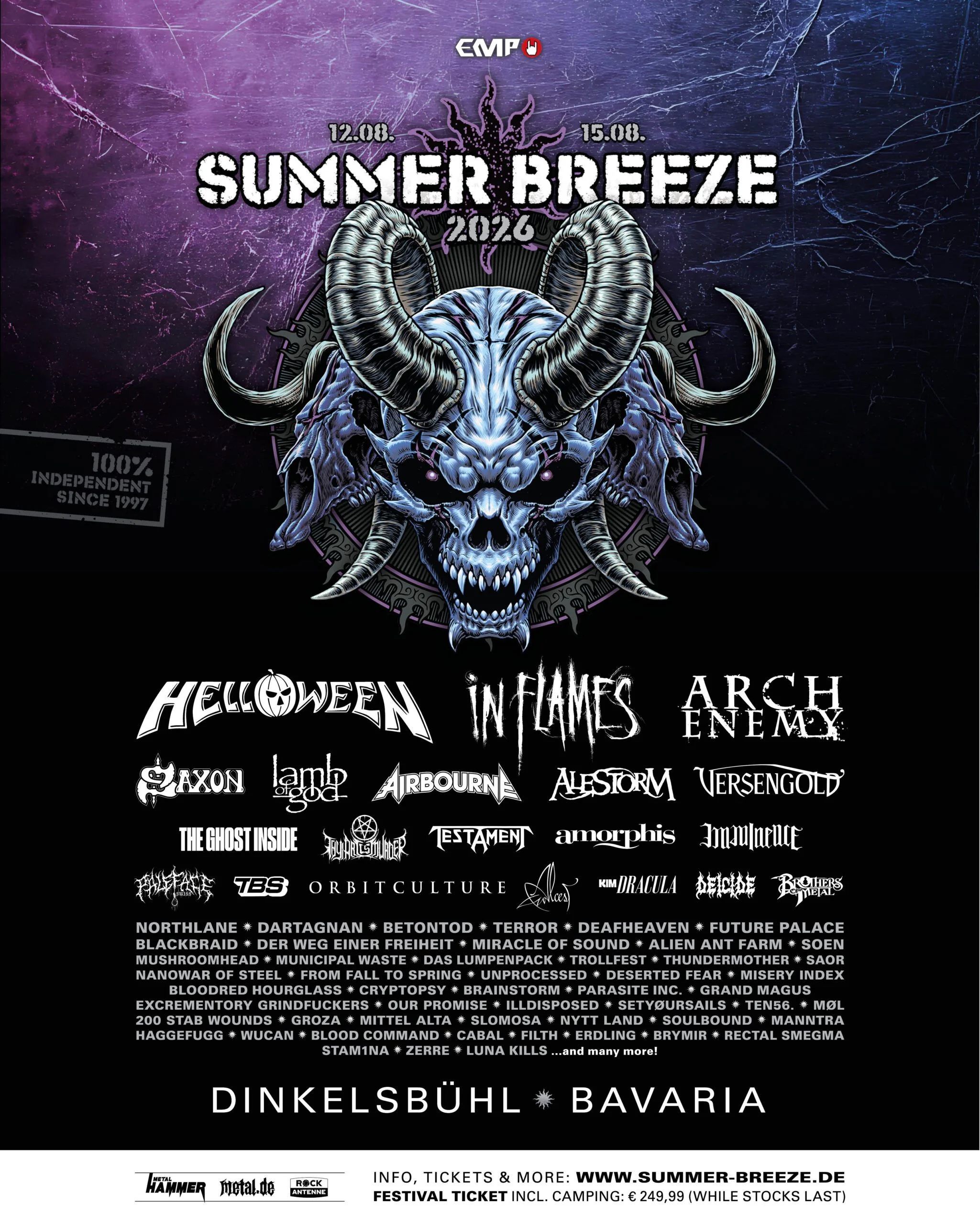 10 Must-See Acts at Summer Breeze Festival 2026
