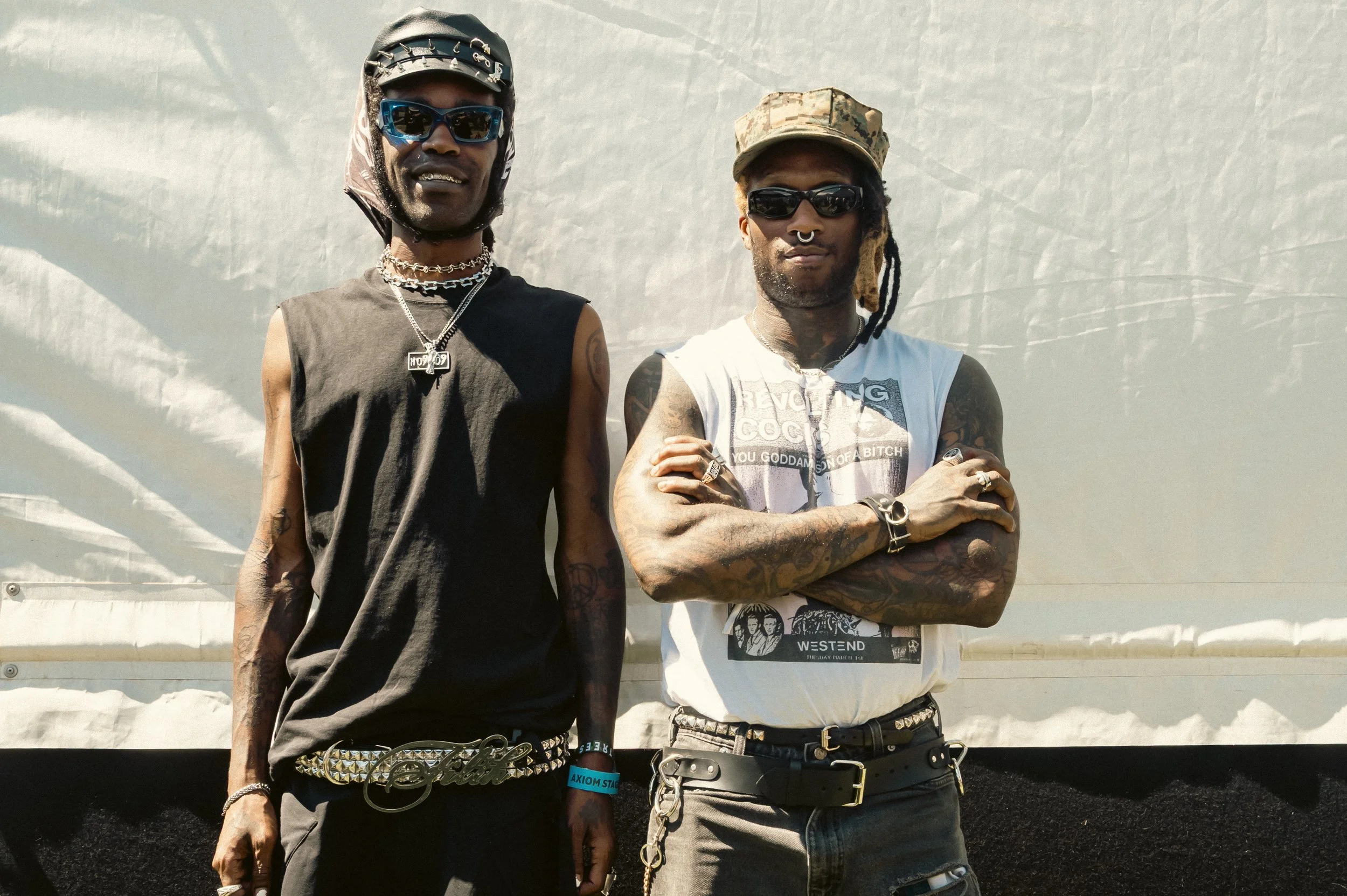 Backstage at 2000trees: Ho99o9