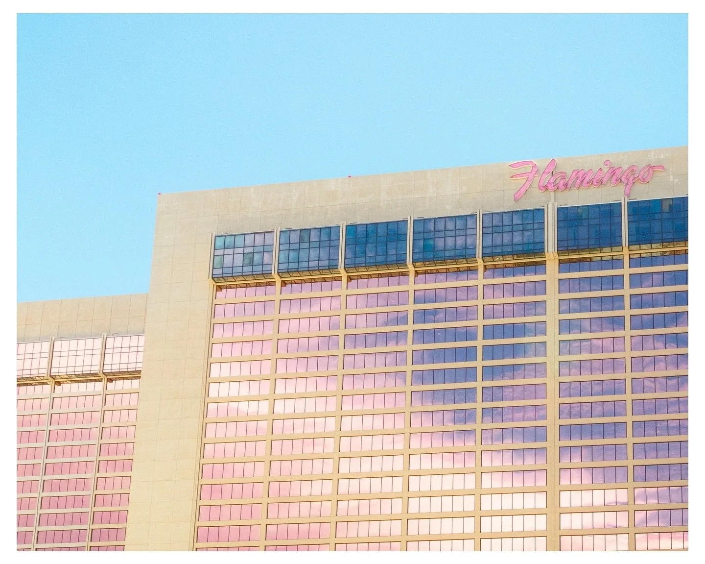 A Vegas classic 🦩

Photograph of the Flamingo hotel in Las Vegas, Nevada, May 2024.

#lasvegas #vegas #theflamingolasvegas #pink #reflection #photography #apoletphotography #nevada #lasvegasstrip #vegasstrip #vegasphotography
