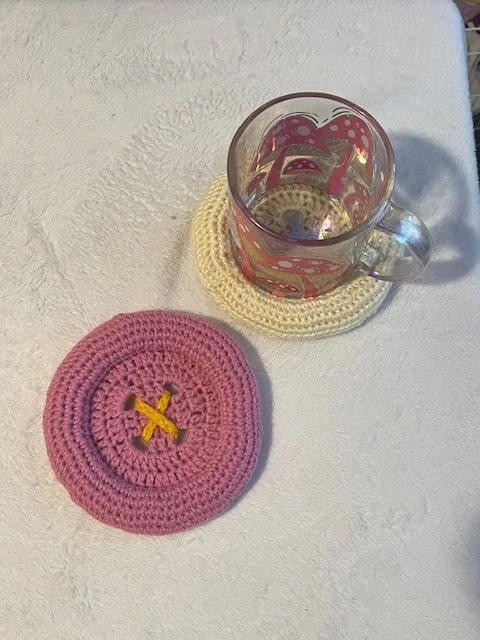 Puffy Button Coaster