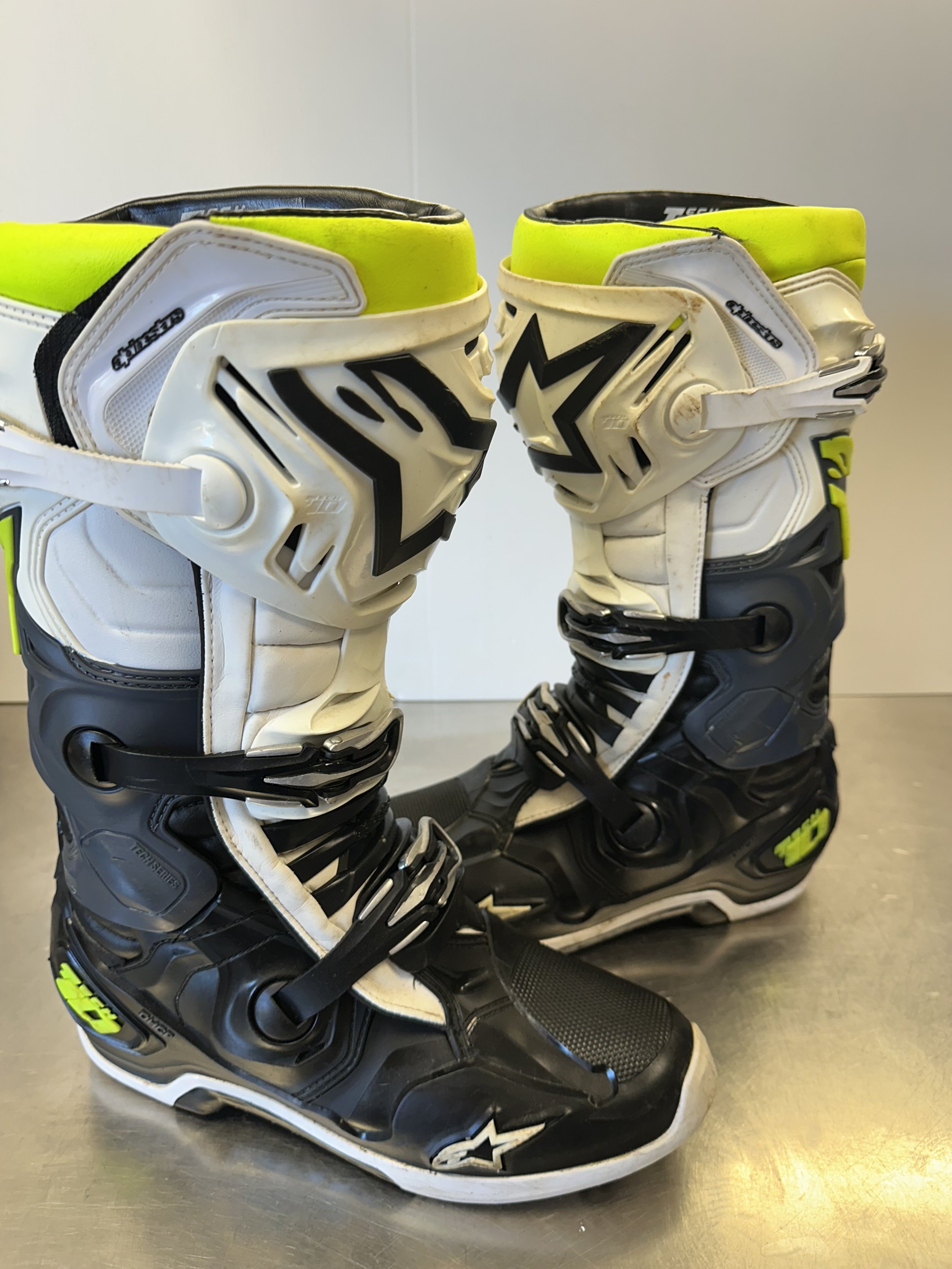 Alpinestars tech 10 Flo Grey White UK9