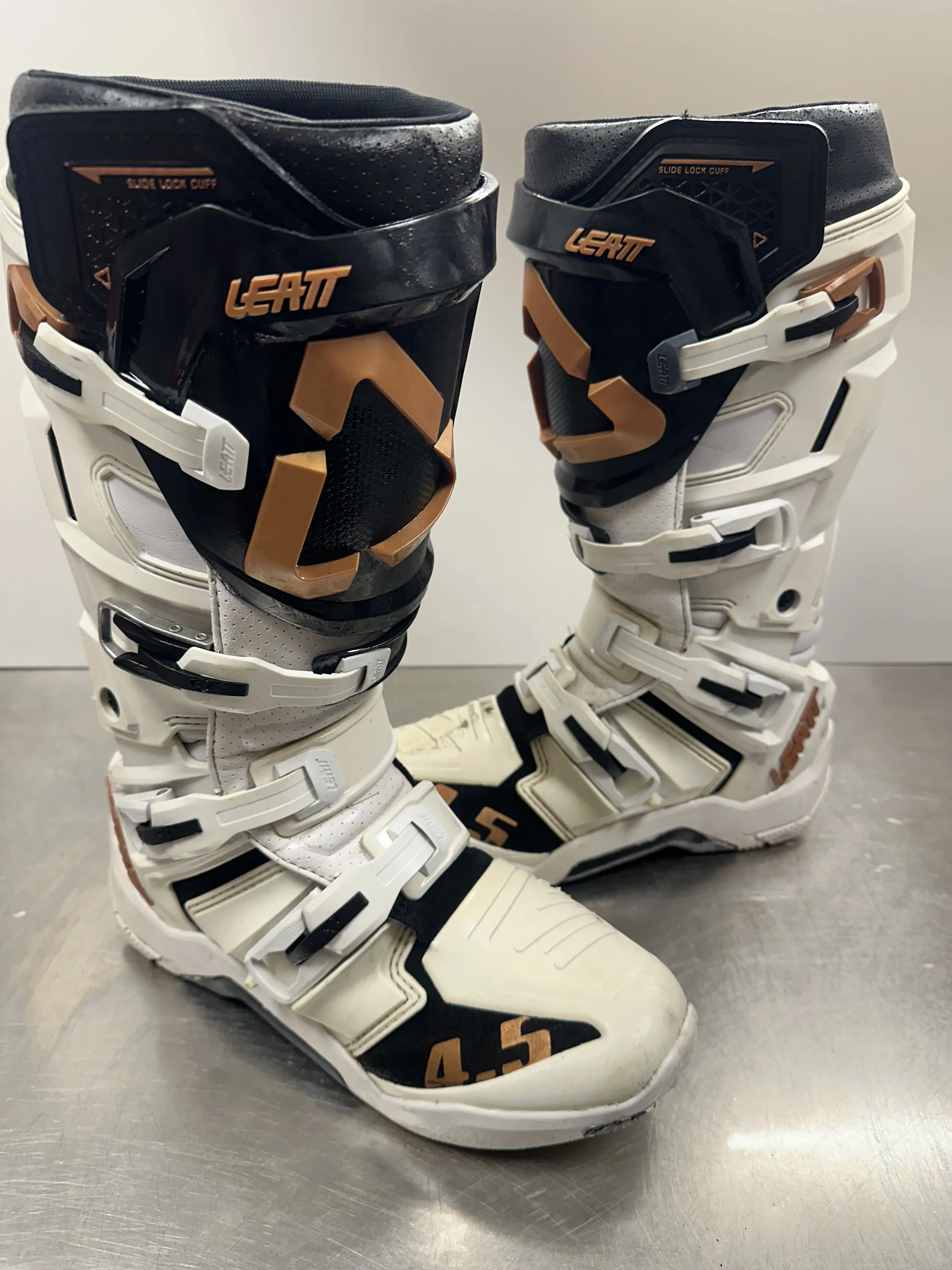 Leatt 4.5 White Gold black UK9.5
