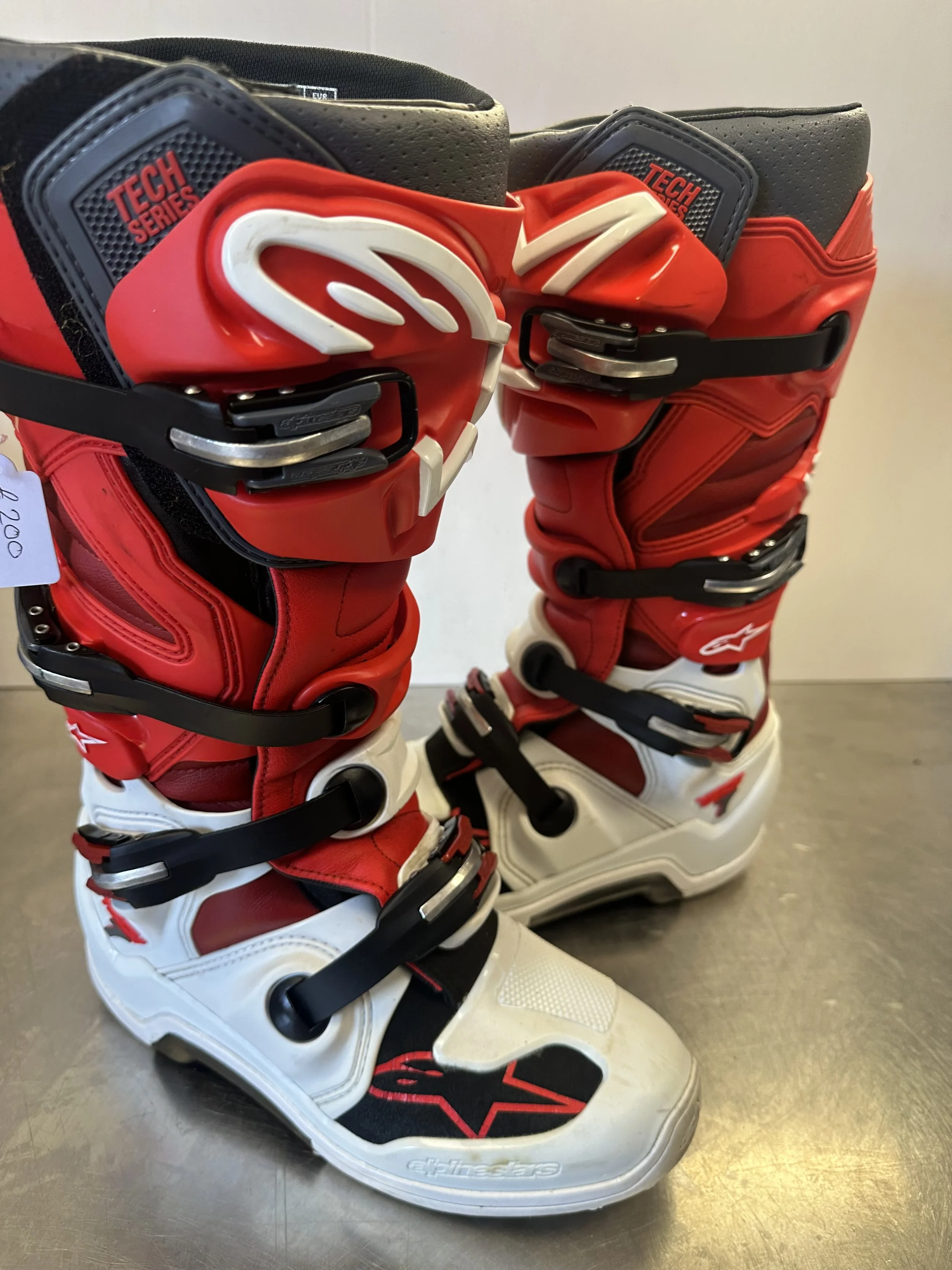 Alpinestars Tech7 Red/White UK8