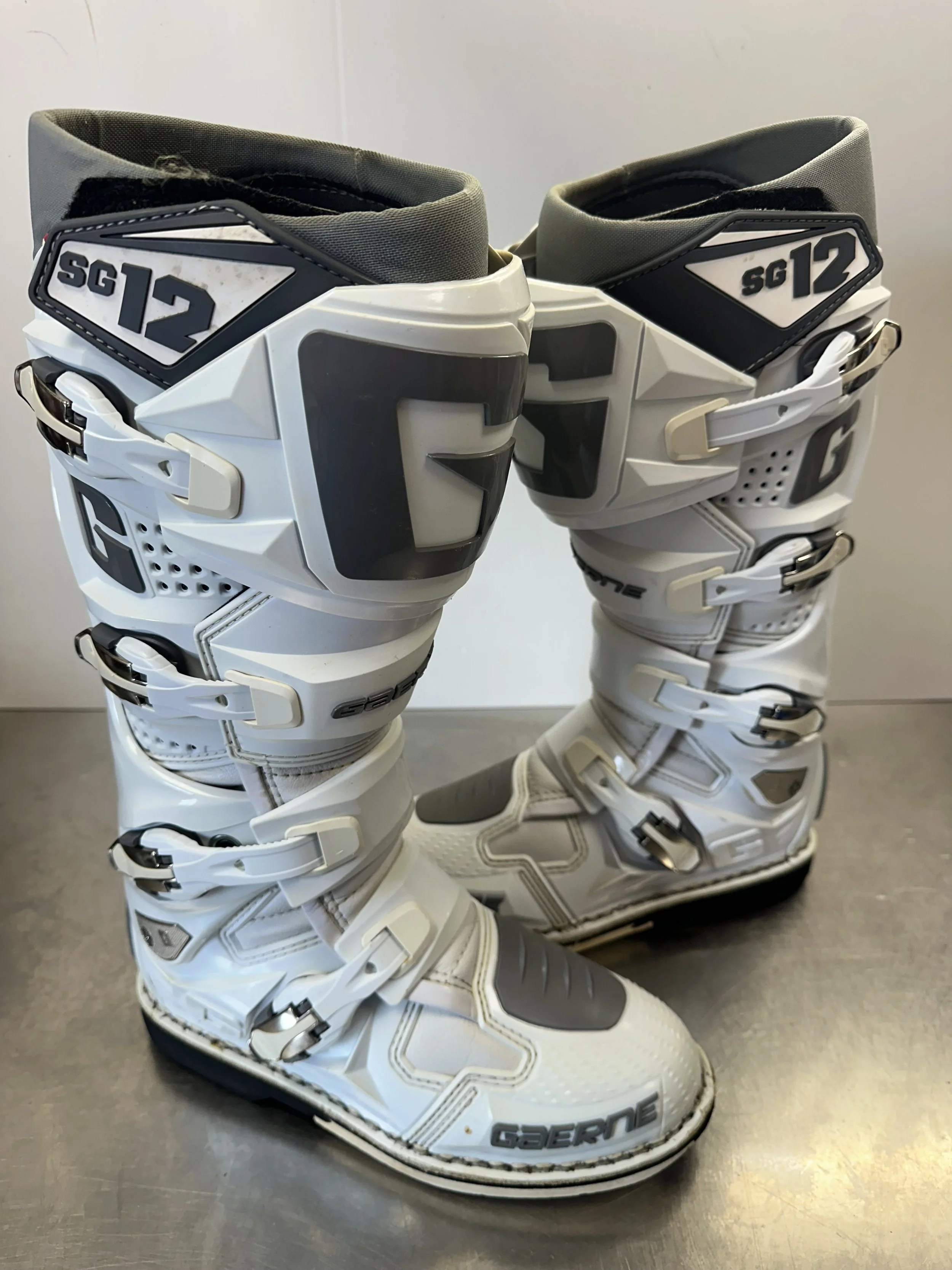 Gaerne SG12 UK7.5 White/Grey