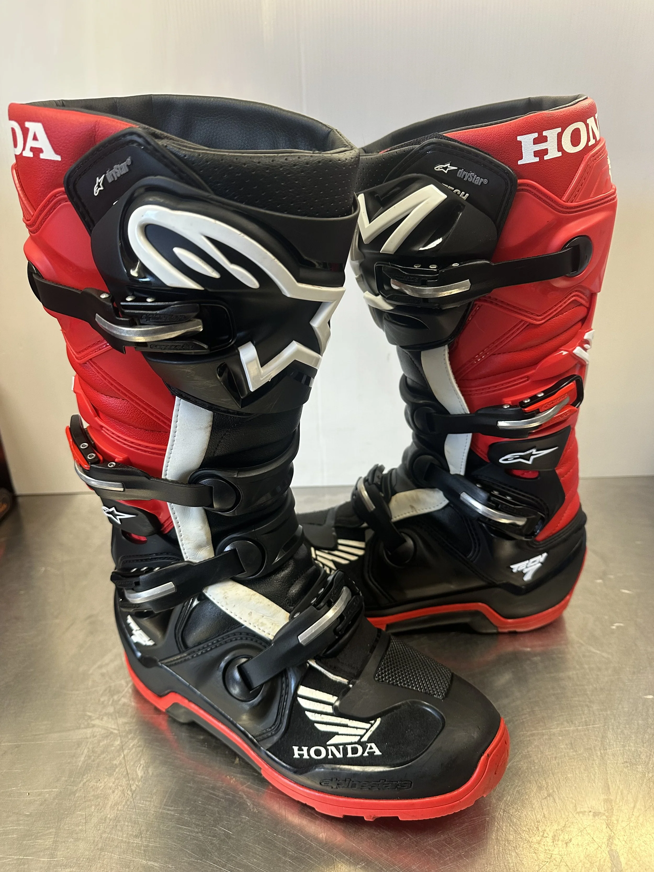 Alpinestars Tech 7 DryStar Black / Red UK 8