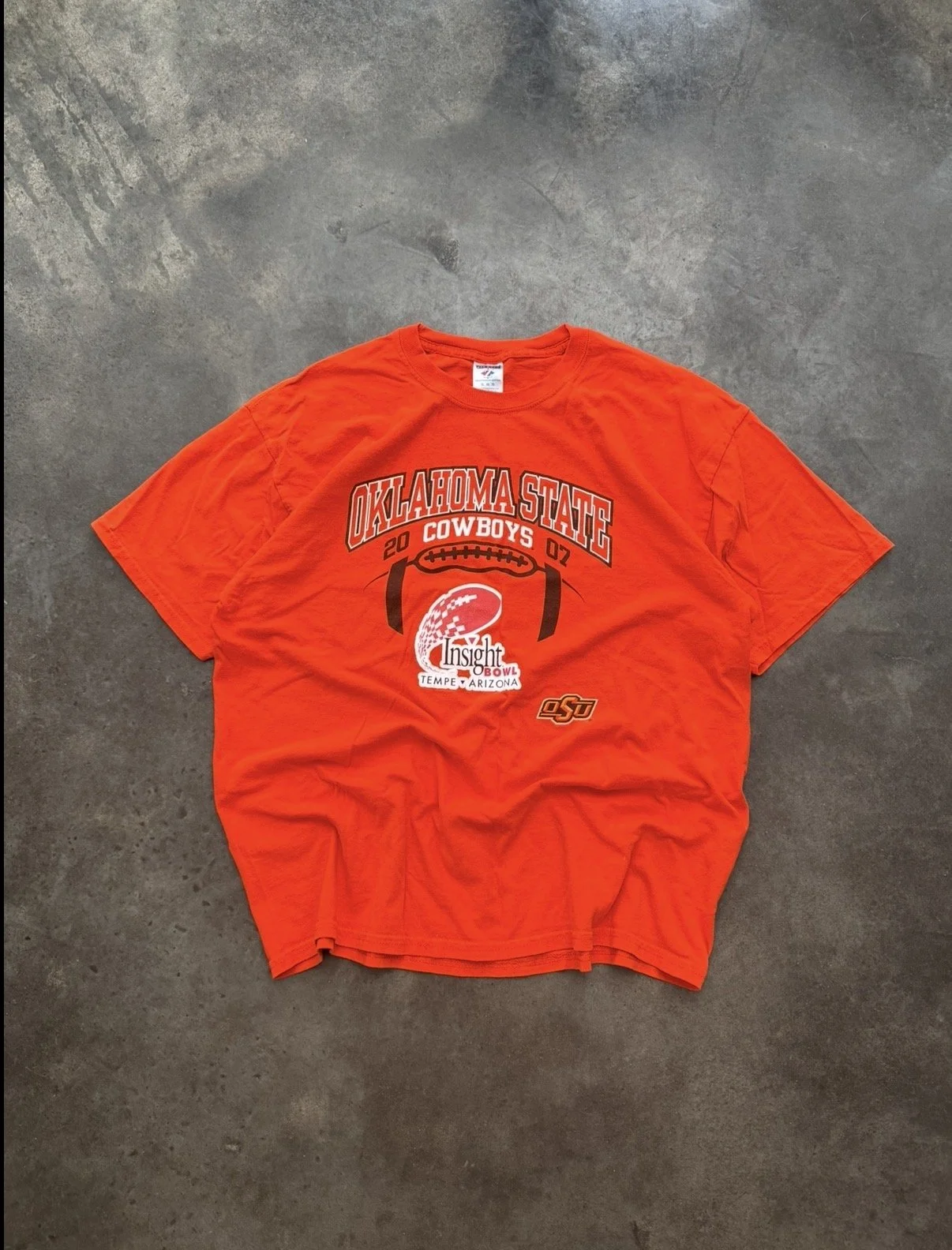 126. 2007 OSU INSIGHT BOWL T-SHIRT