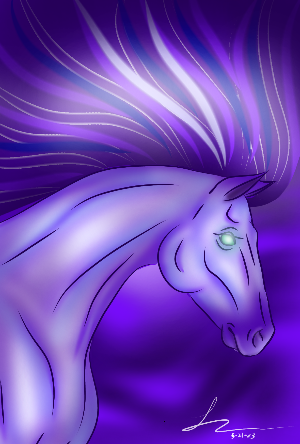 "PEARLESCENT" ART PRINT