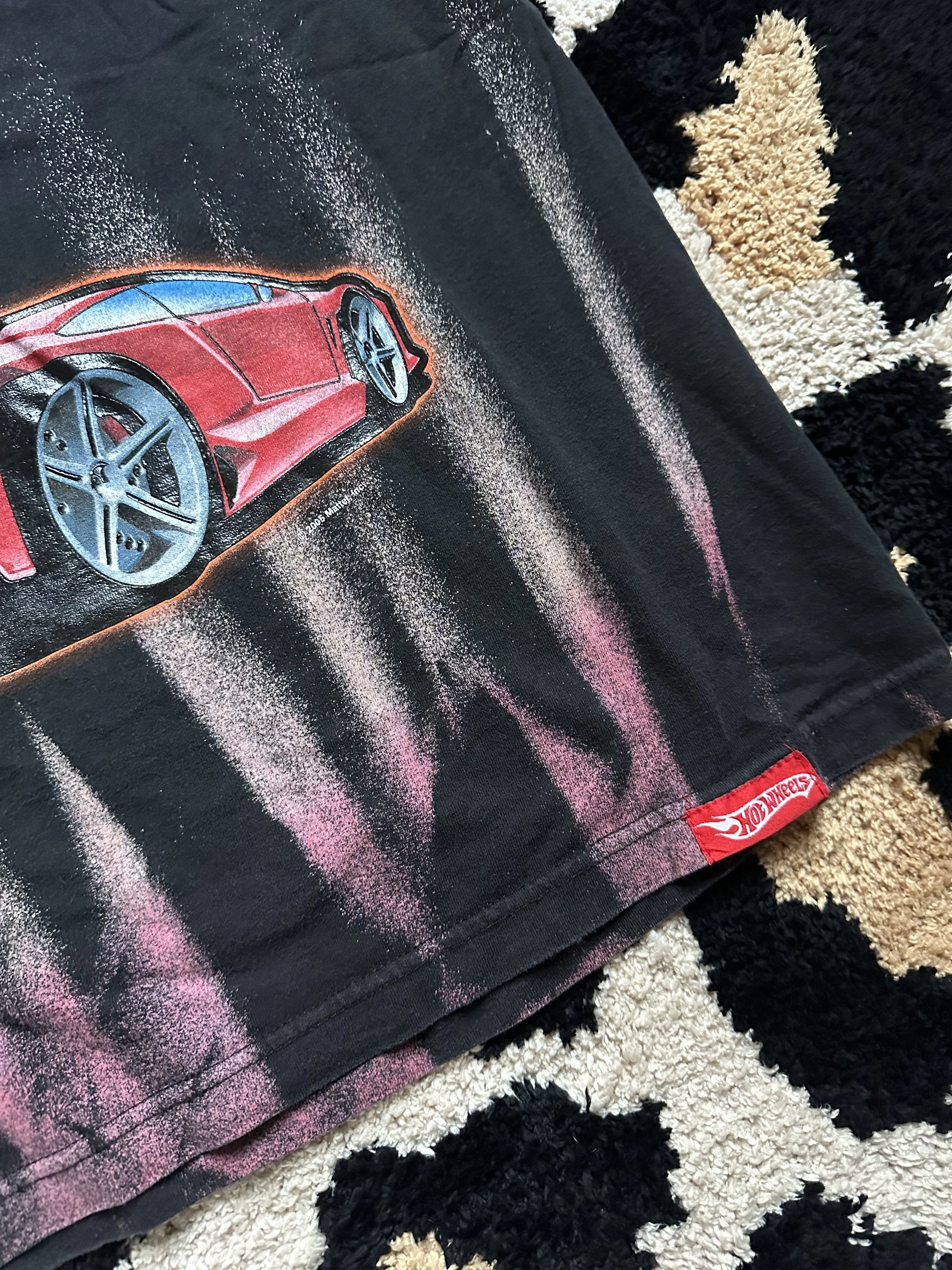 2000's Street Heat Hotwheels Flame Car Tee (1).jpeg