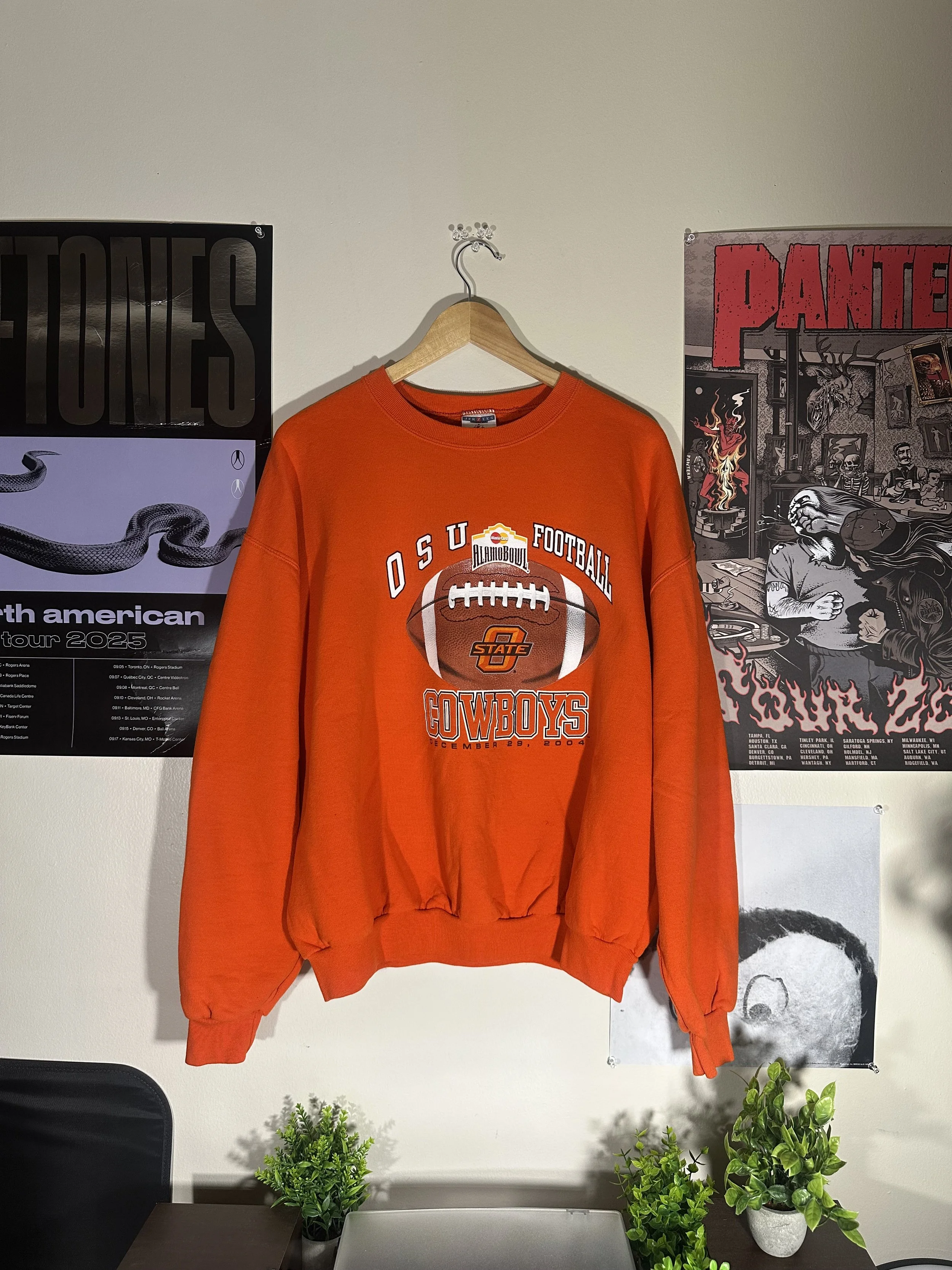 Rare Vintage 2000's Orange Nike Dark Grey Center Swoosh Hoodie 13 (2).jpeg