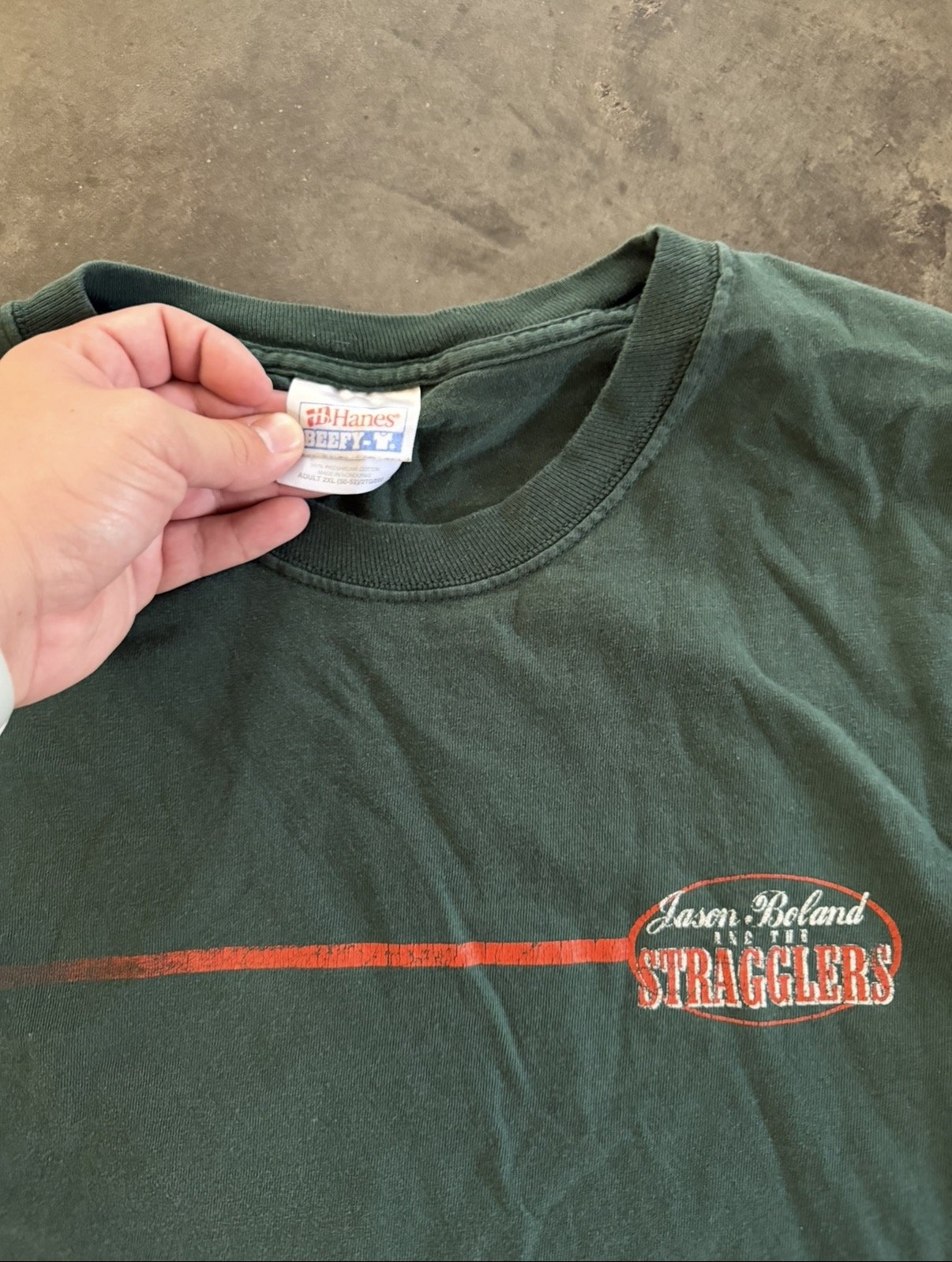 118. 00S JASON BOLAND & THE STRAGGLERS T-SHIRT