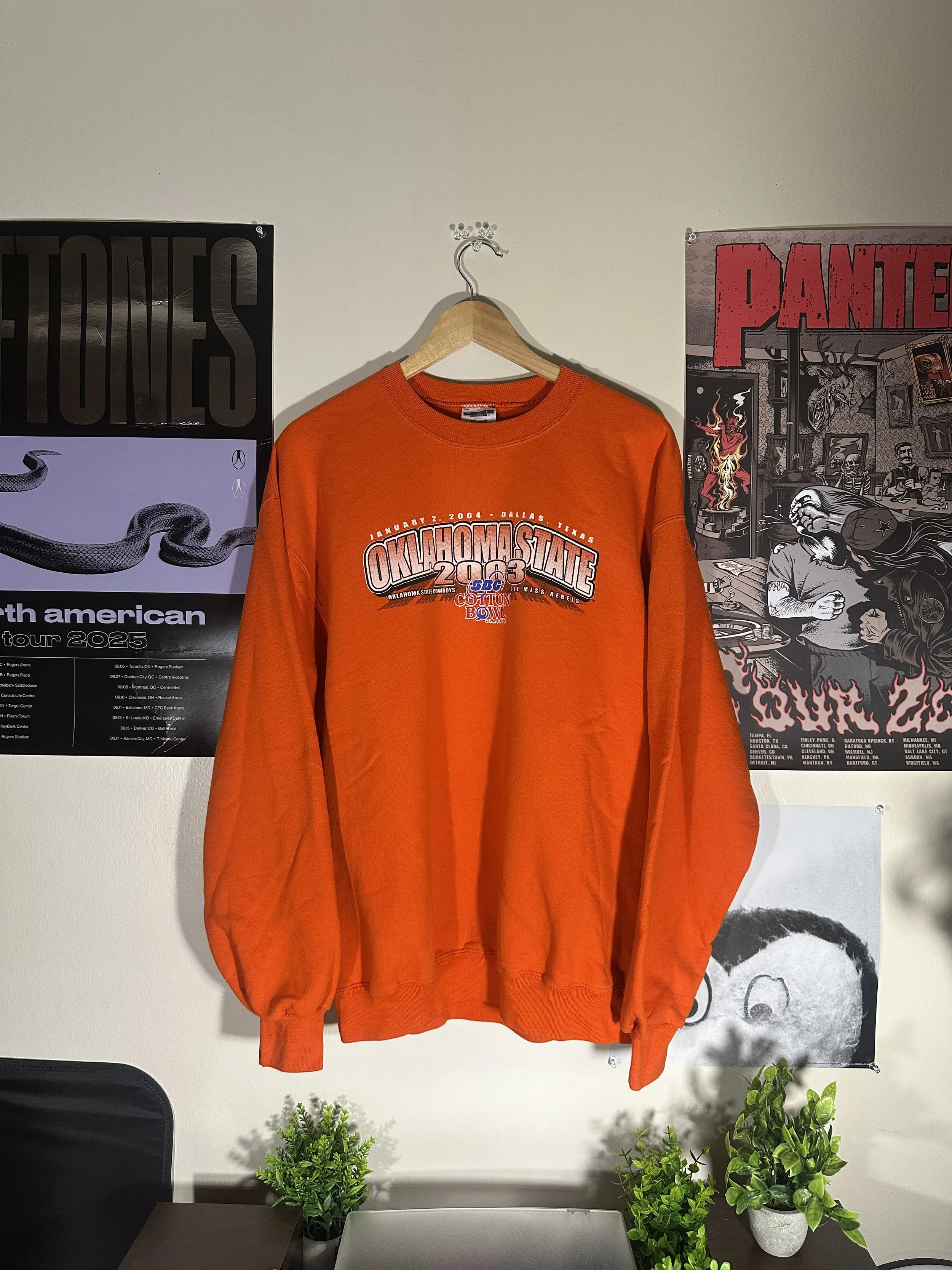 Rare Vintage 2000's Orange Nike Dark Grey Center Swoosh Hoodie 13 (6).jpeg