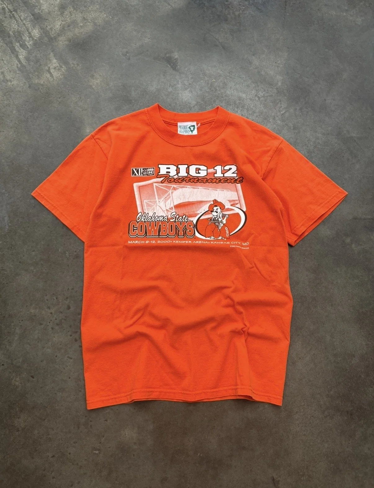 129. 2000 BIG 12 CHAMPIONSHIP OSU T-SHIRT