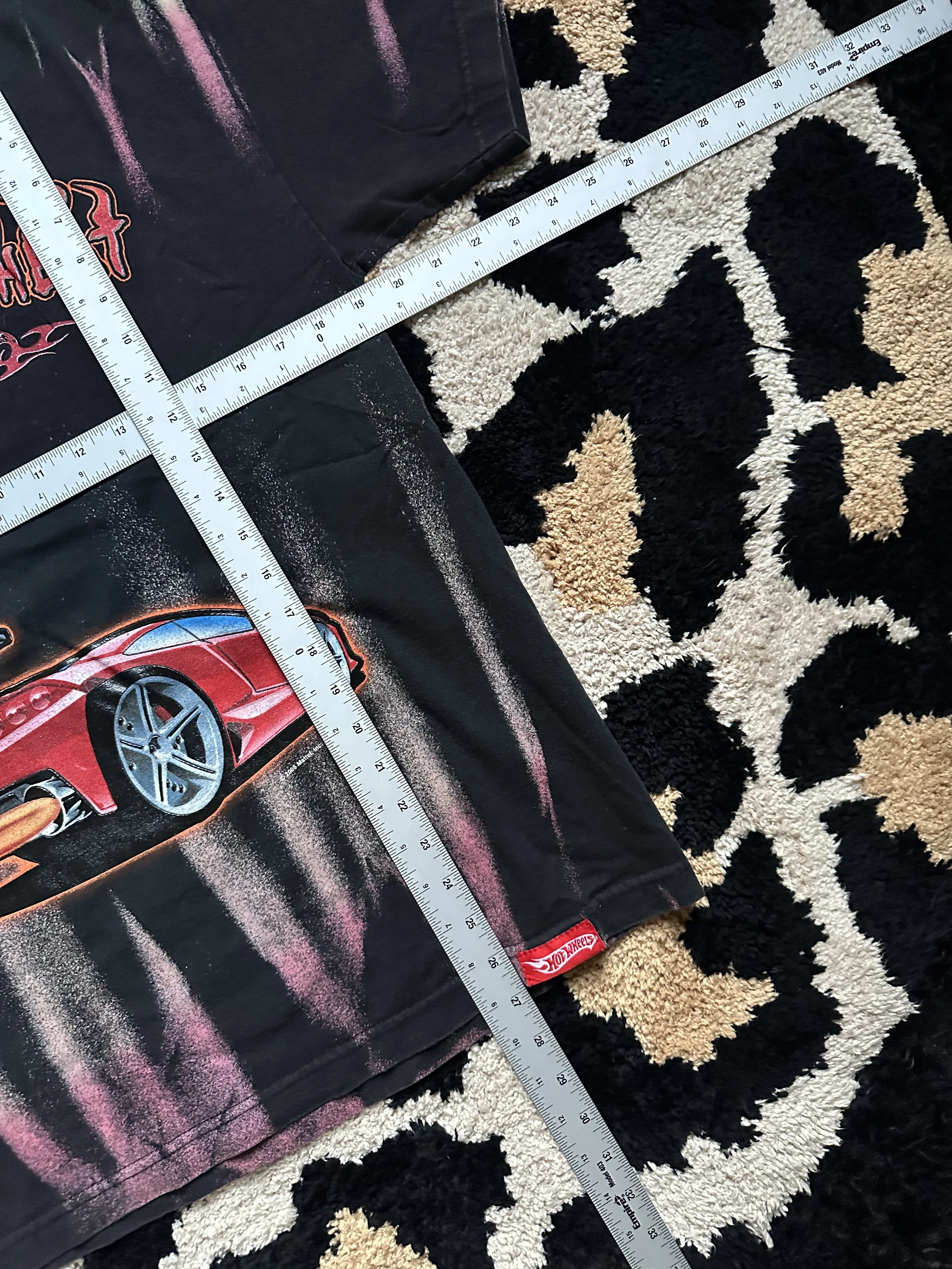2000's Street Heat Hotwheels Flame Car Tee (2).jpeg