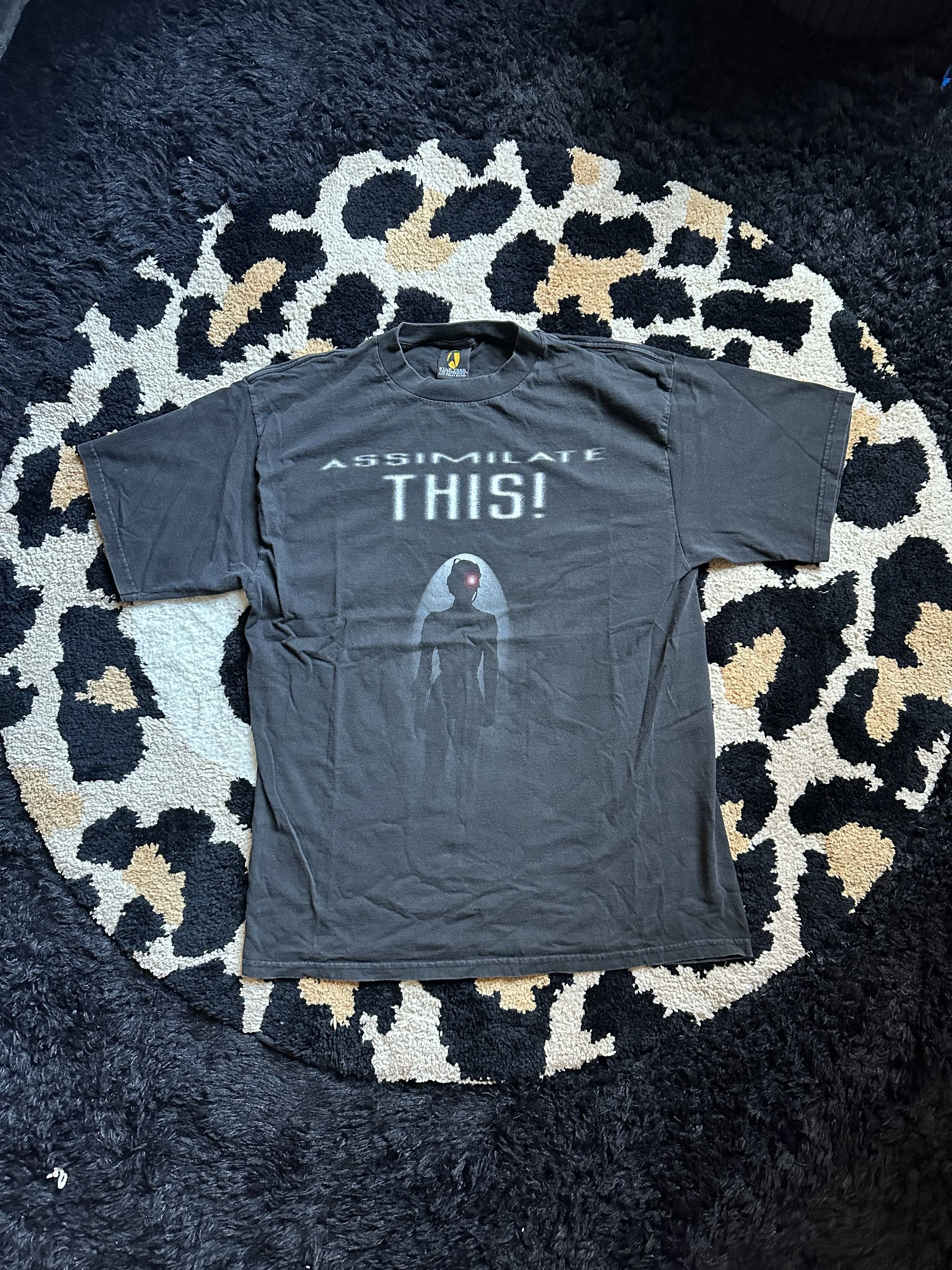 VINTAGE 90'S ASSIMILATE THIS! STAR TREK PROMO TEE