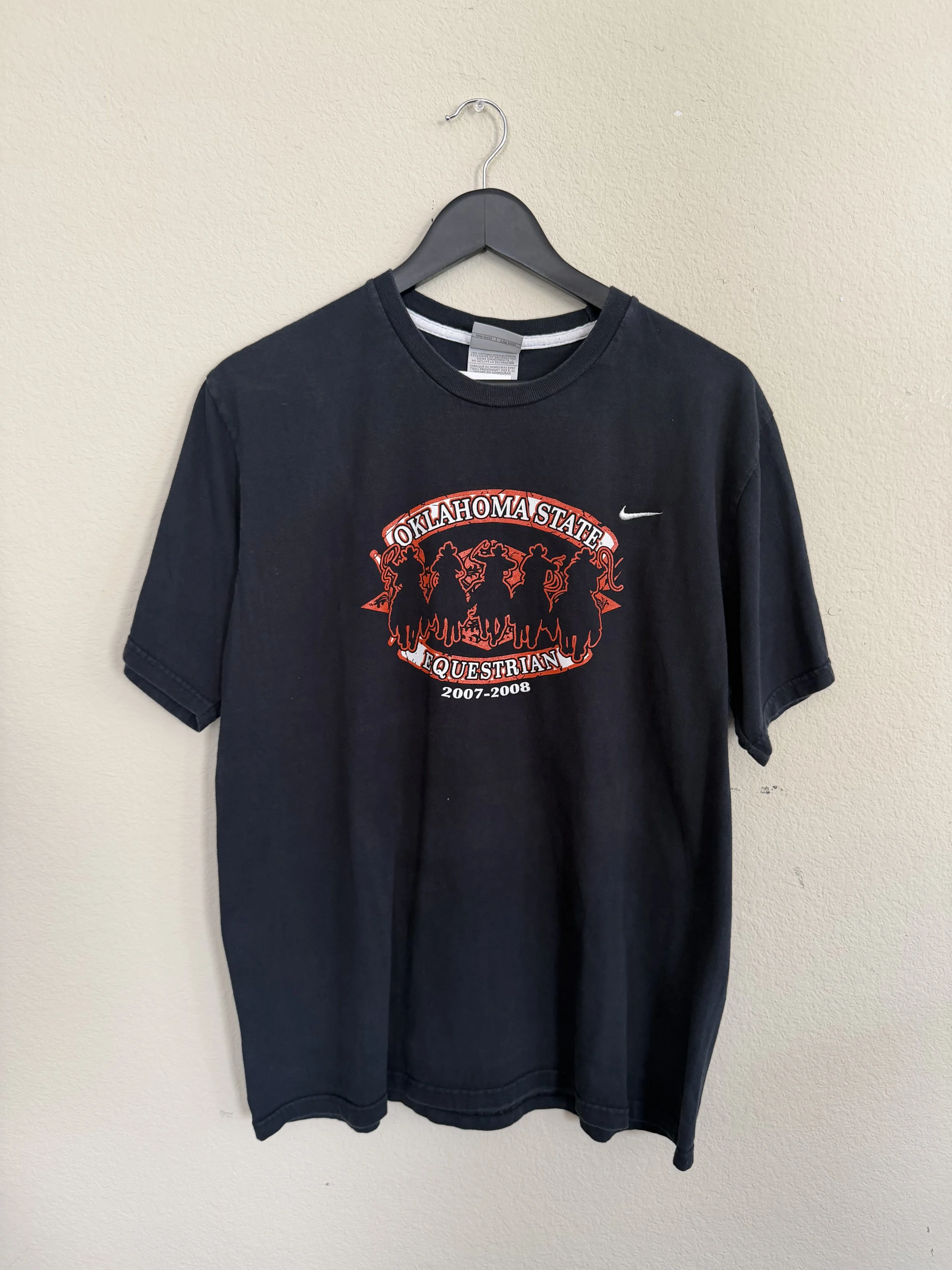 231. 2007-08 Black Nike OSU Equestrian T-Shirt