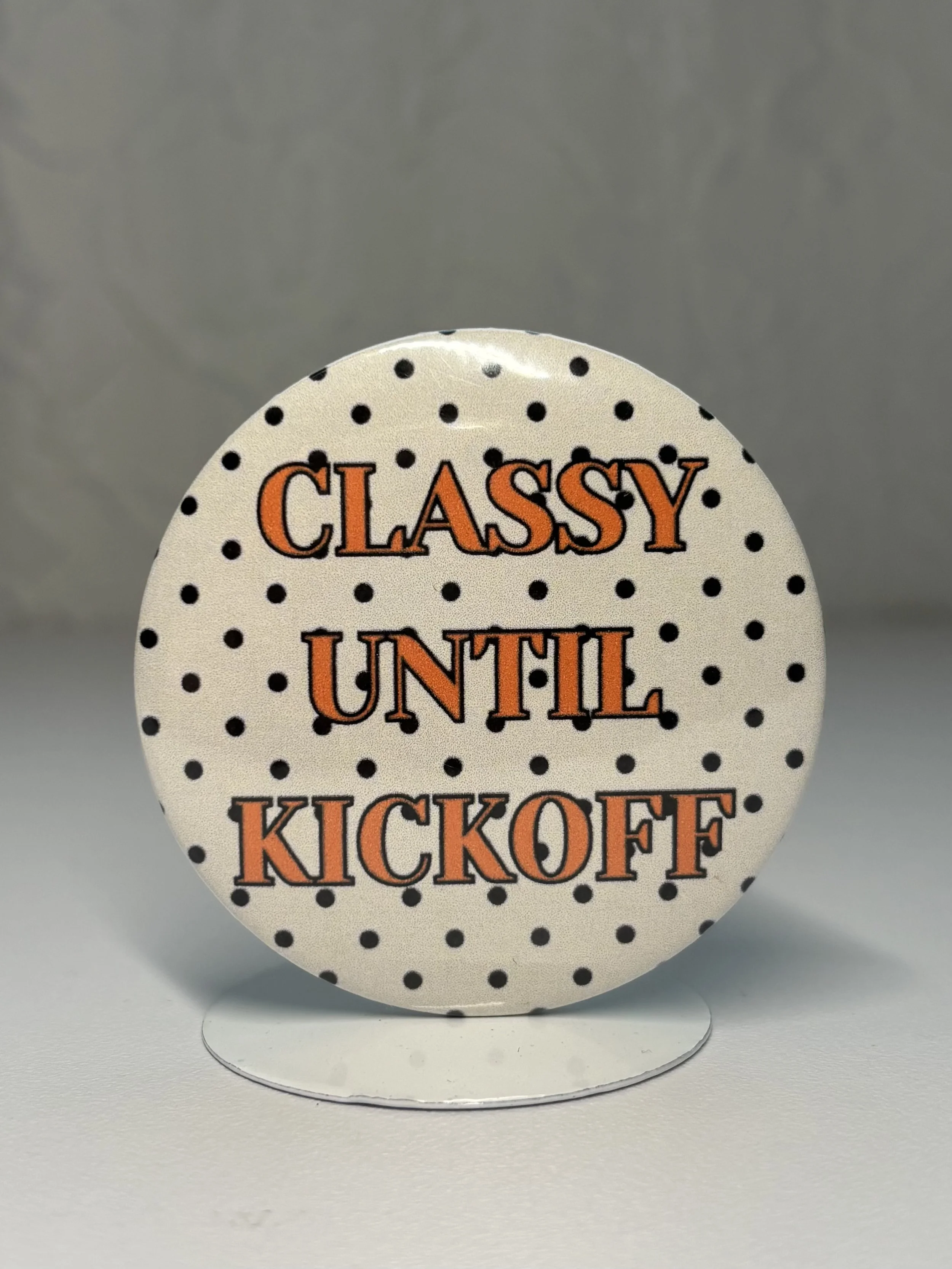 CLASSY UNTIL KNOCKOFF PIN