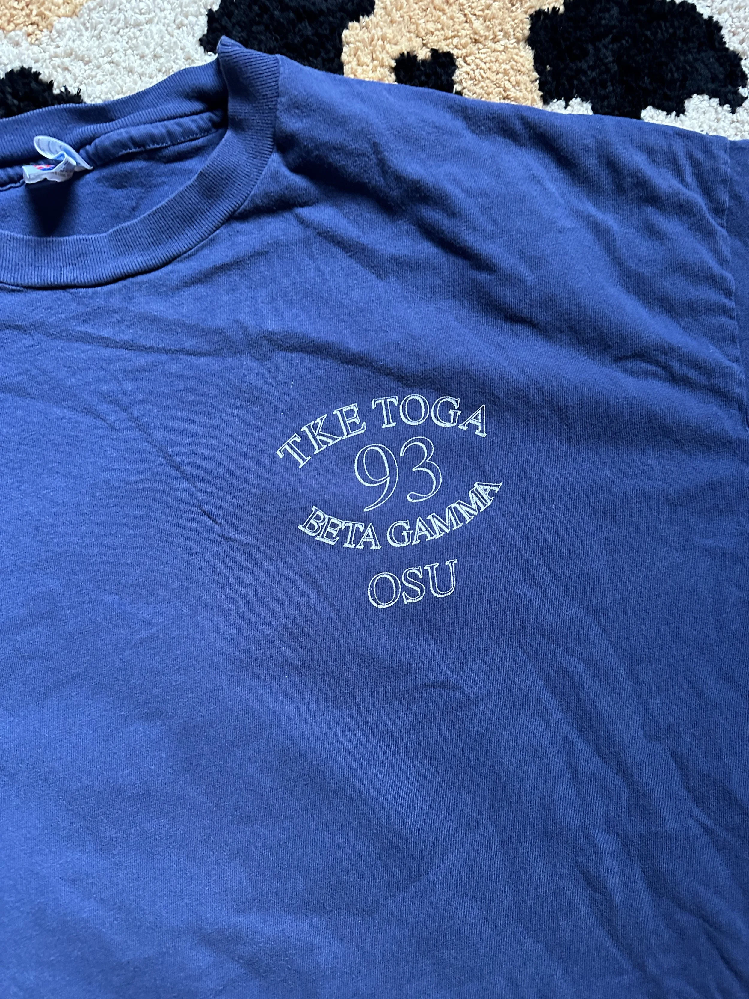 1993 Tau Kappa Epsilon Otto Quote Fraternity Tee (4).jpeg