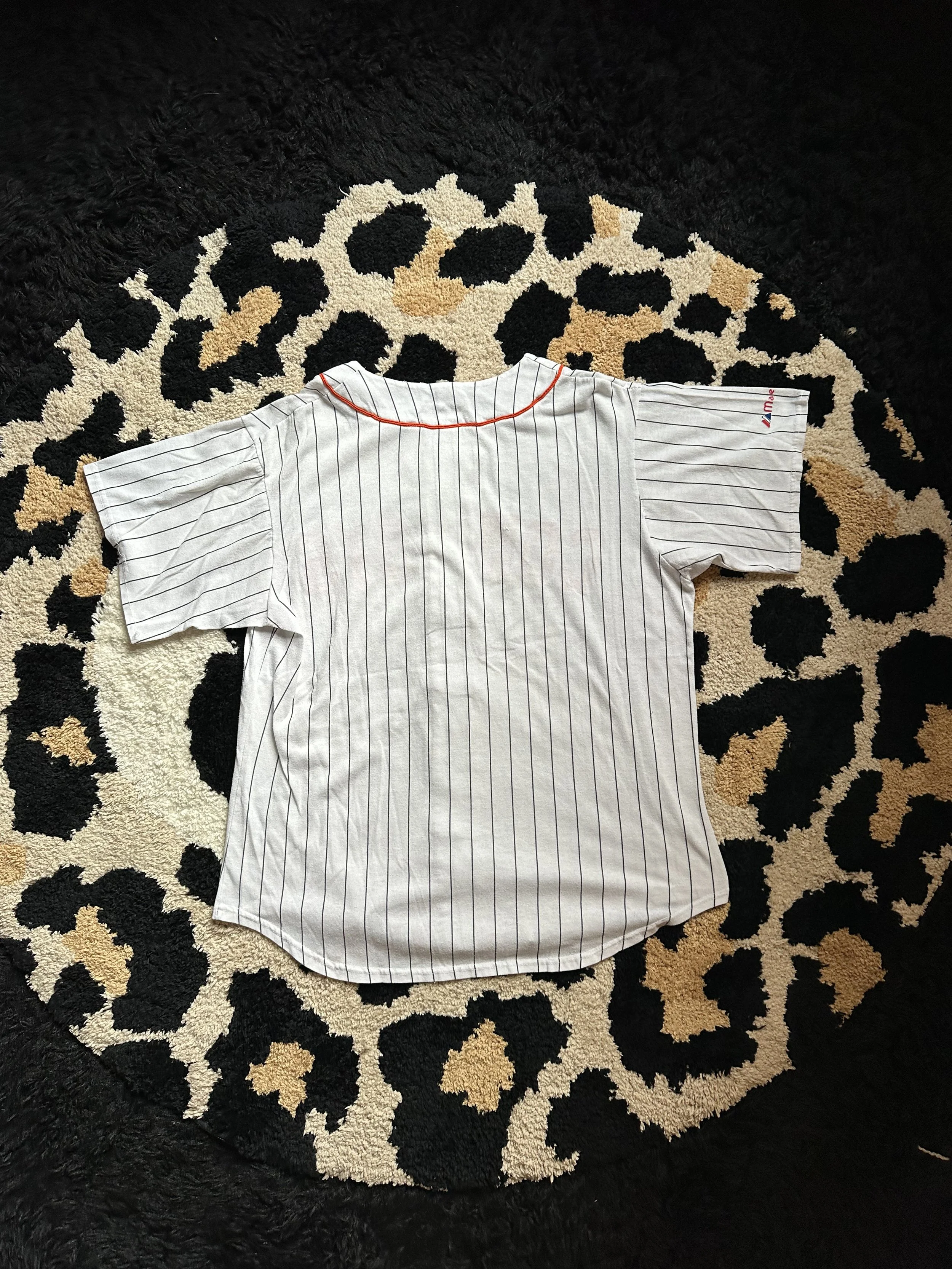 Vintage 90's Cowboys Pin Stripe Baseball Jersey (4).jpeg
