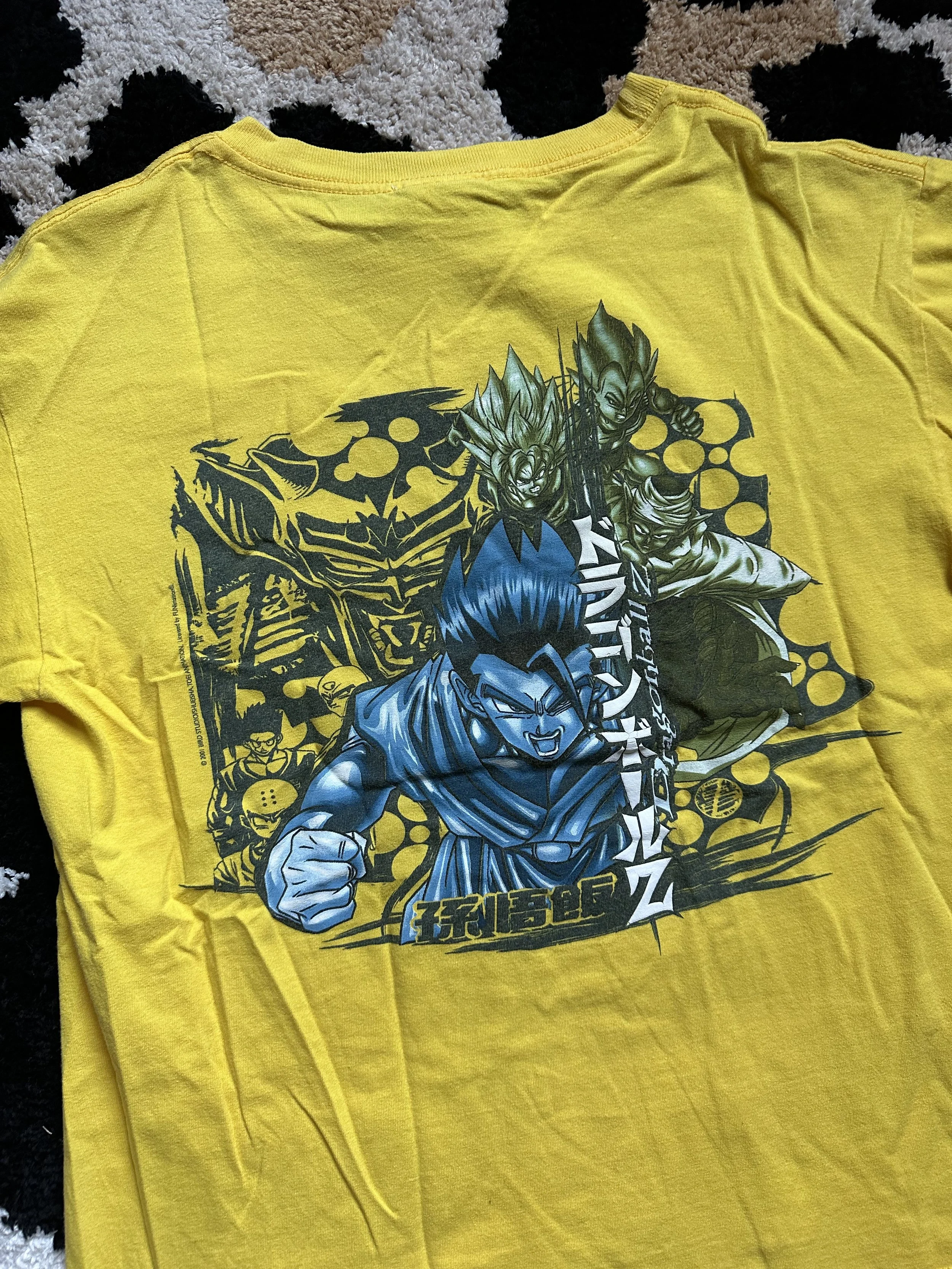 Vintage 2000 Gohan, Debura, and Saiyans Dragonball Z Anime Tee (1).jpeg