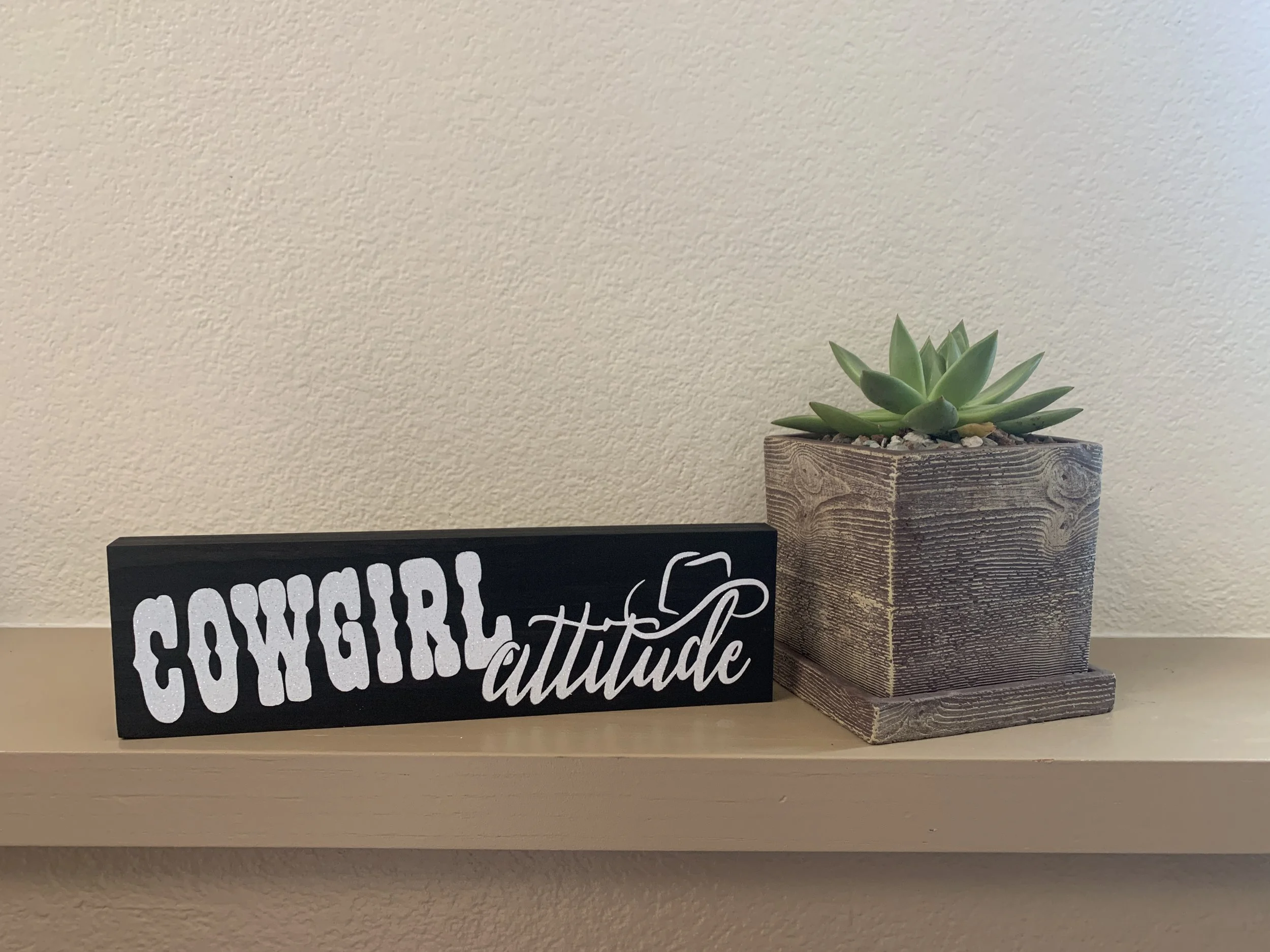Cowgirl Attitude 4_x12_ Wood Sign_Black.JPG