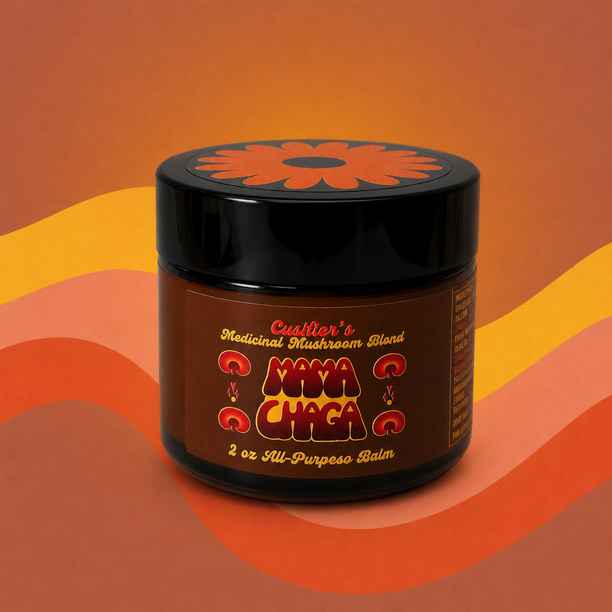 Mama Chaga Mushroom Balm Jar
