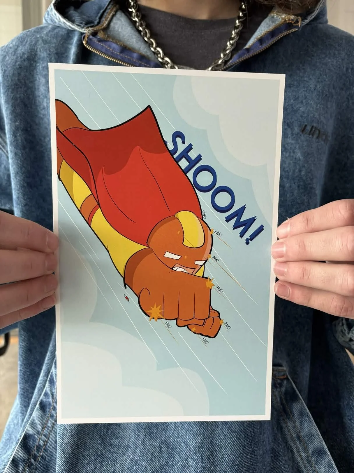 TECTONIC 6.5" X 9" FLYING PRINT