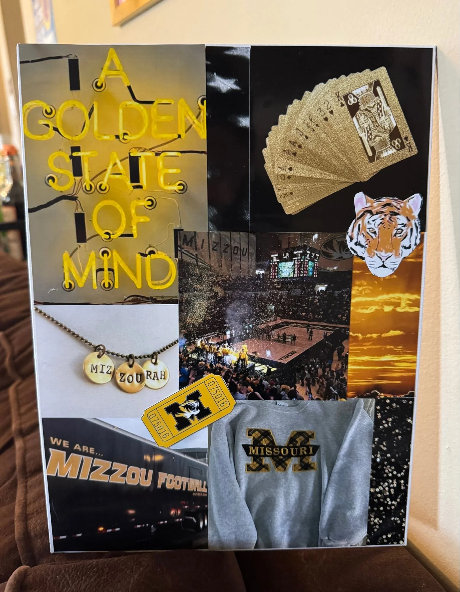Dark Mizzou Mood Board