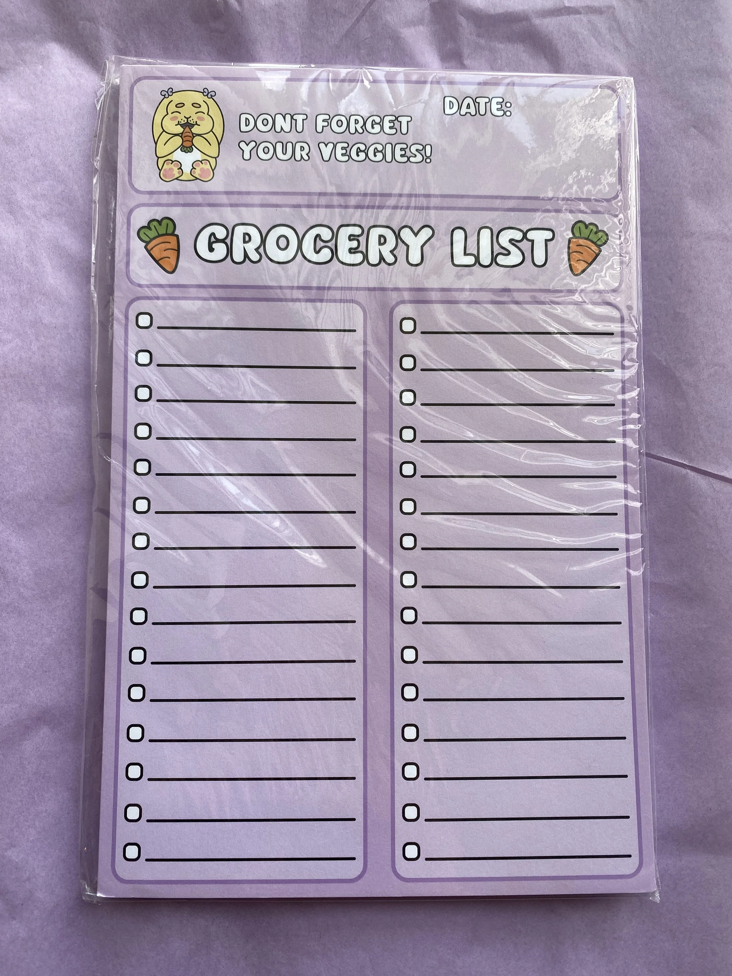 CRAFTY HUN BUN NON-SPIRAL NOTEPADS