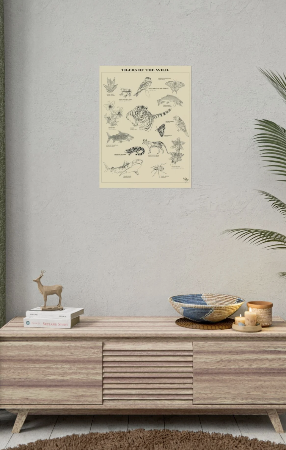 Tigers of the Wild Poster Print