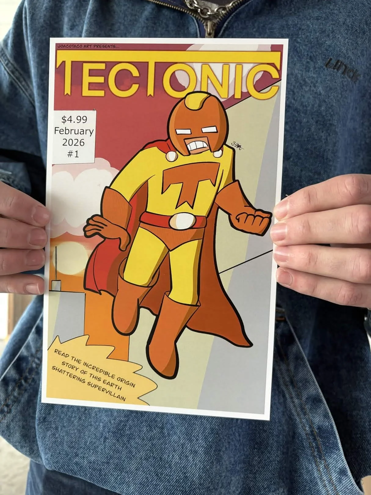 TECTONIC 6.5" X 9" COMIC PRINT