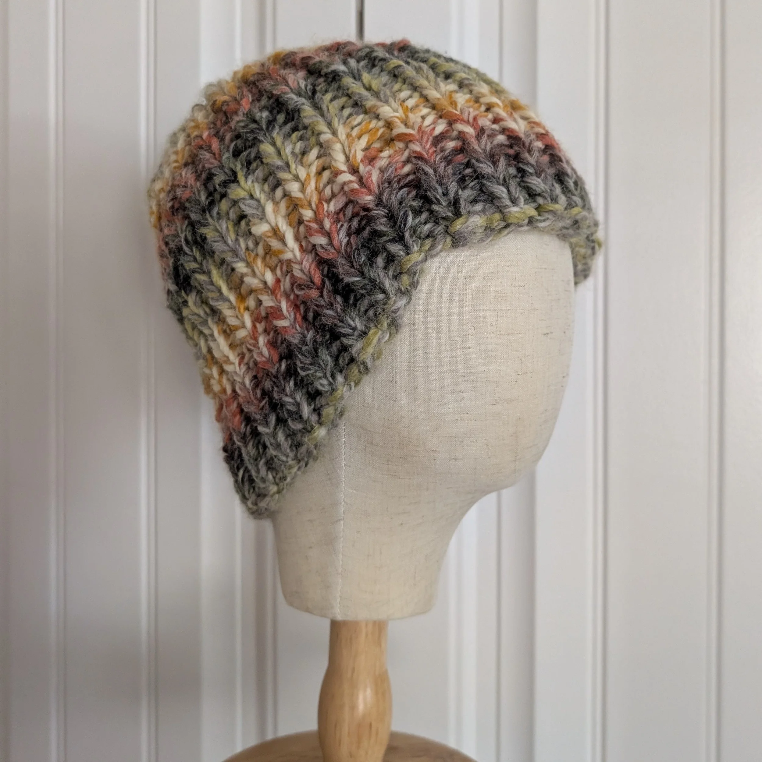 Wool Knit Chunky Beanie