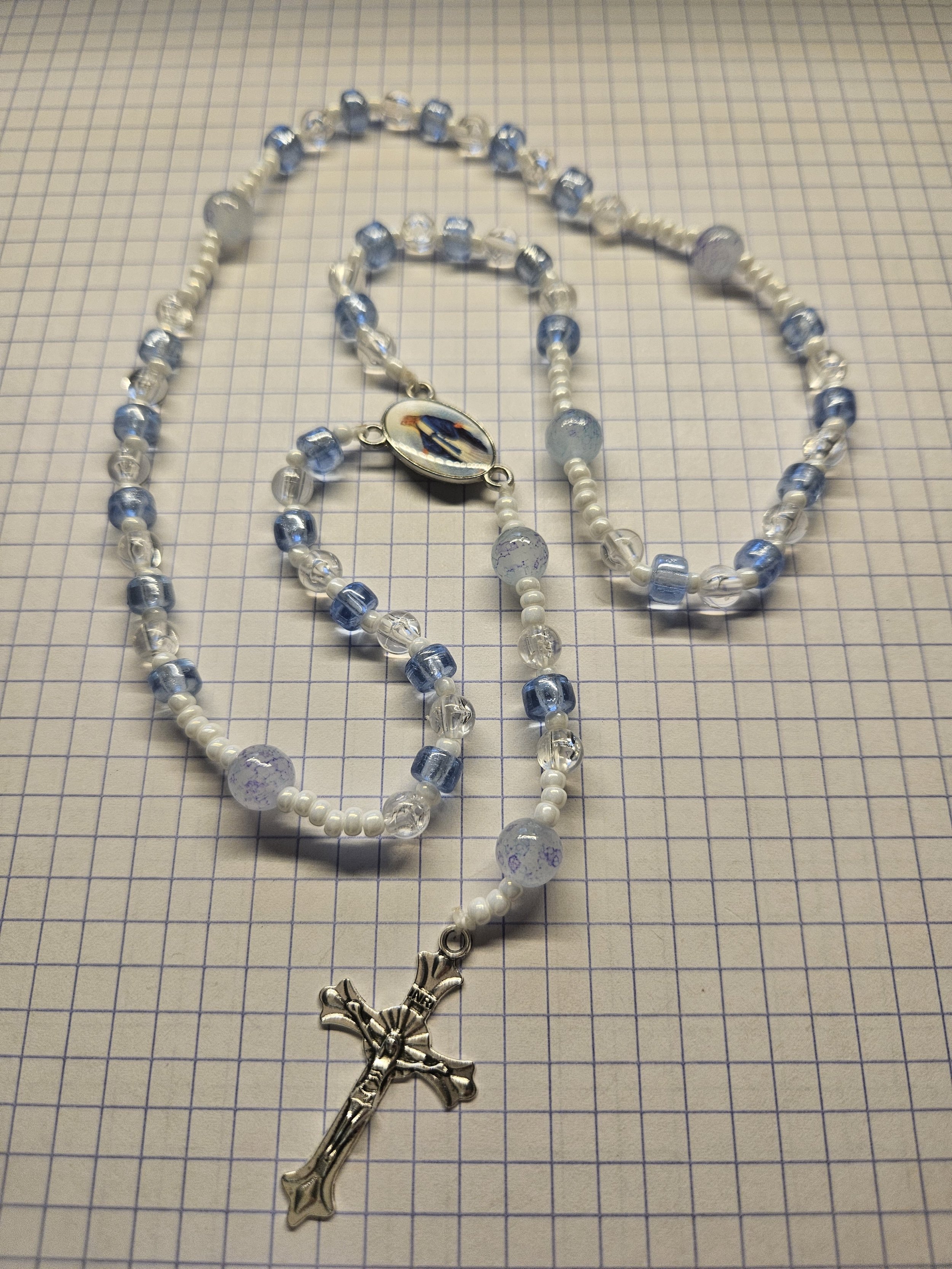 OUR LORD'S GLASS ROSARY