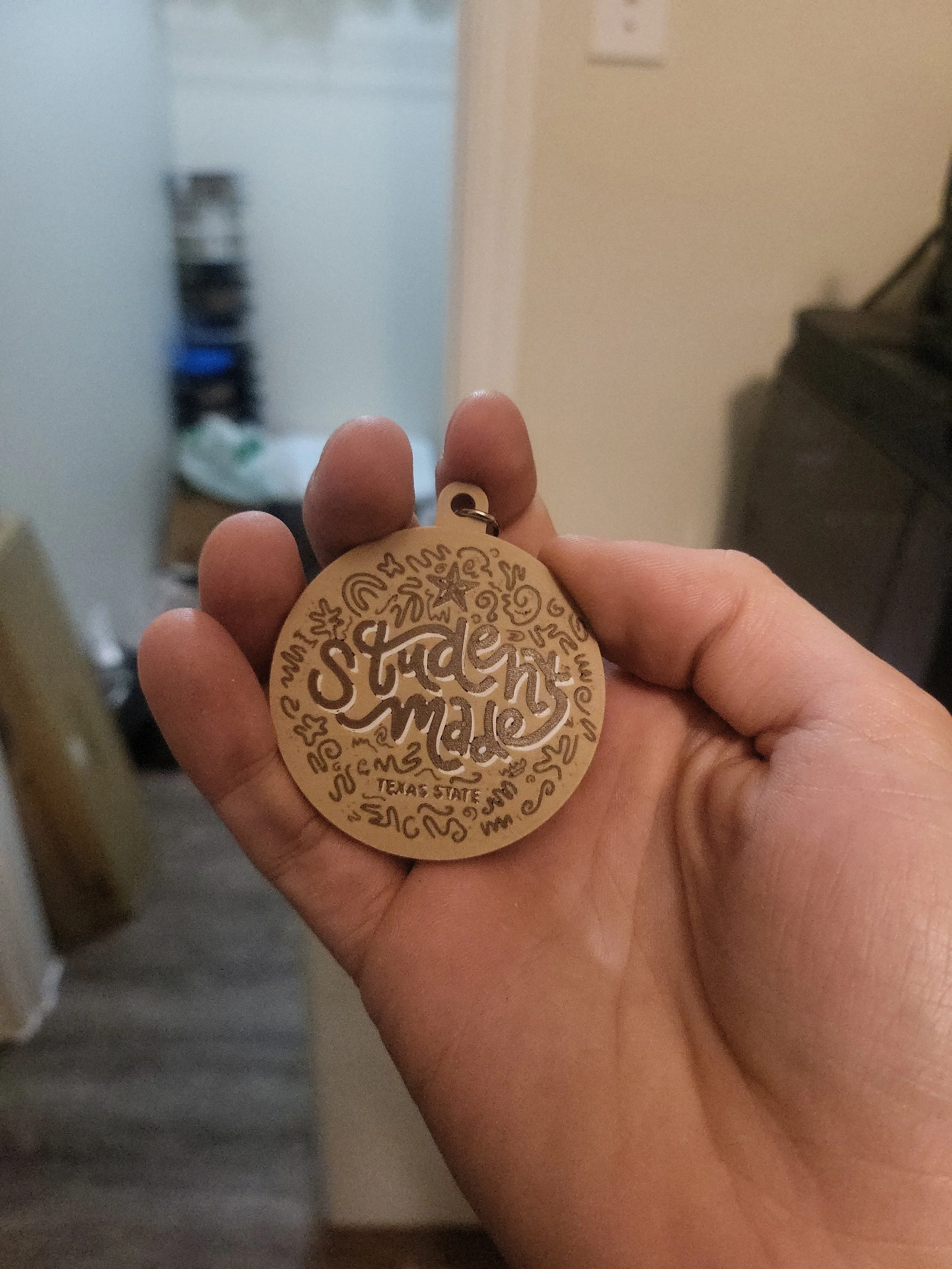 3D PRINTED CUSTOM KEYCHAINS FOR LOGOS AND BUSINESSES