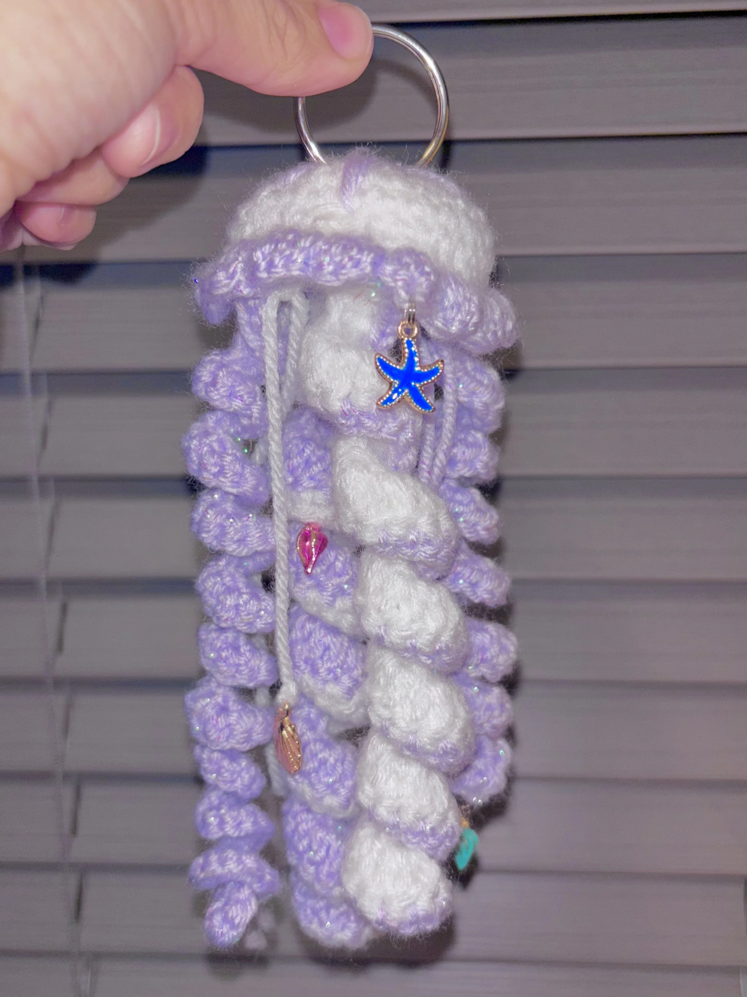 UPGRADED - JELLYFISH KEYCHAINS