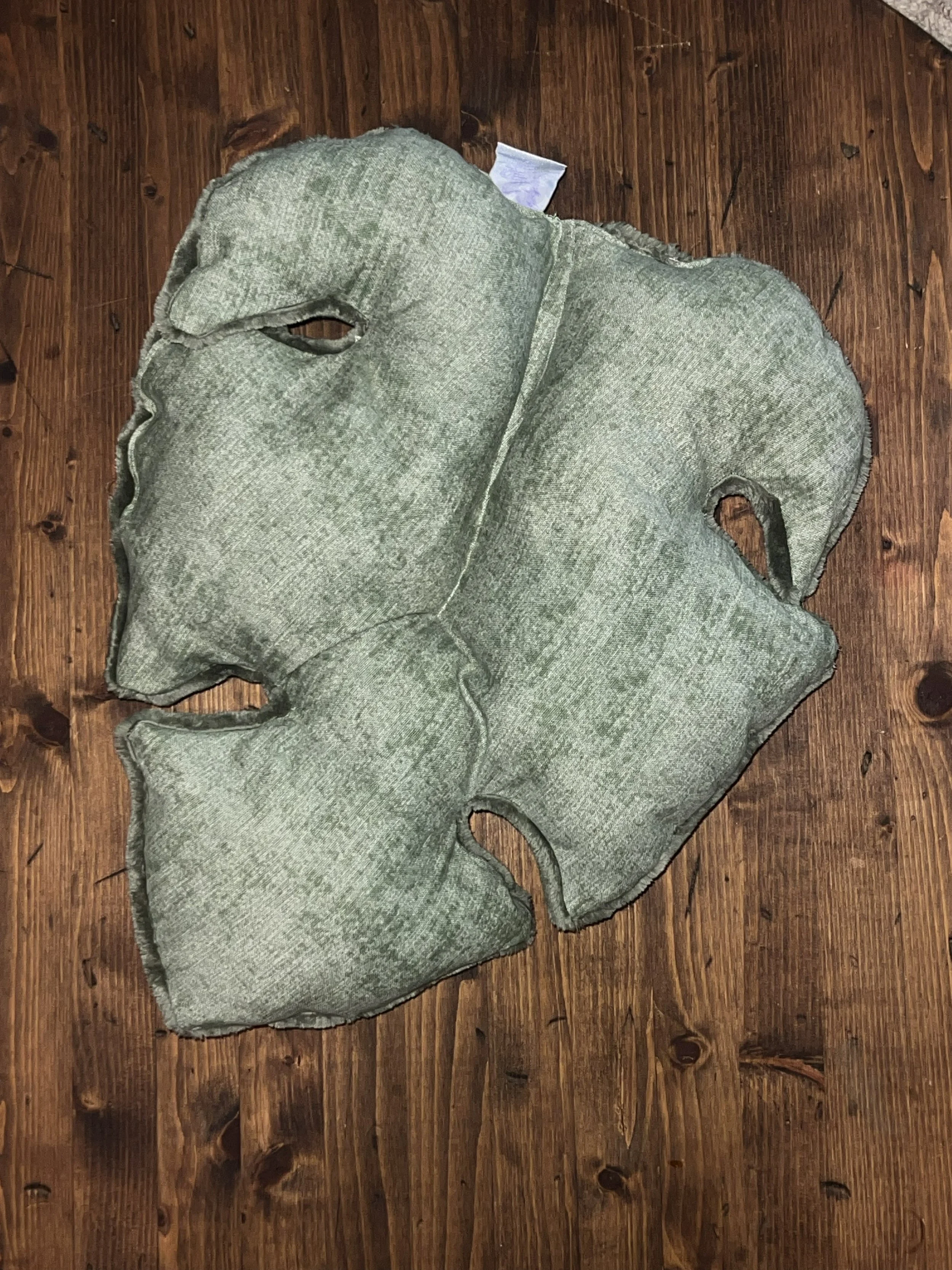 Monstera Leaf Pillow Back.jpeg