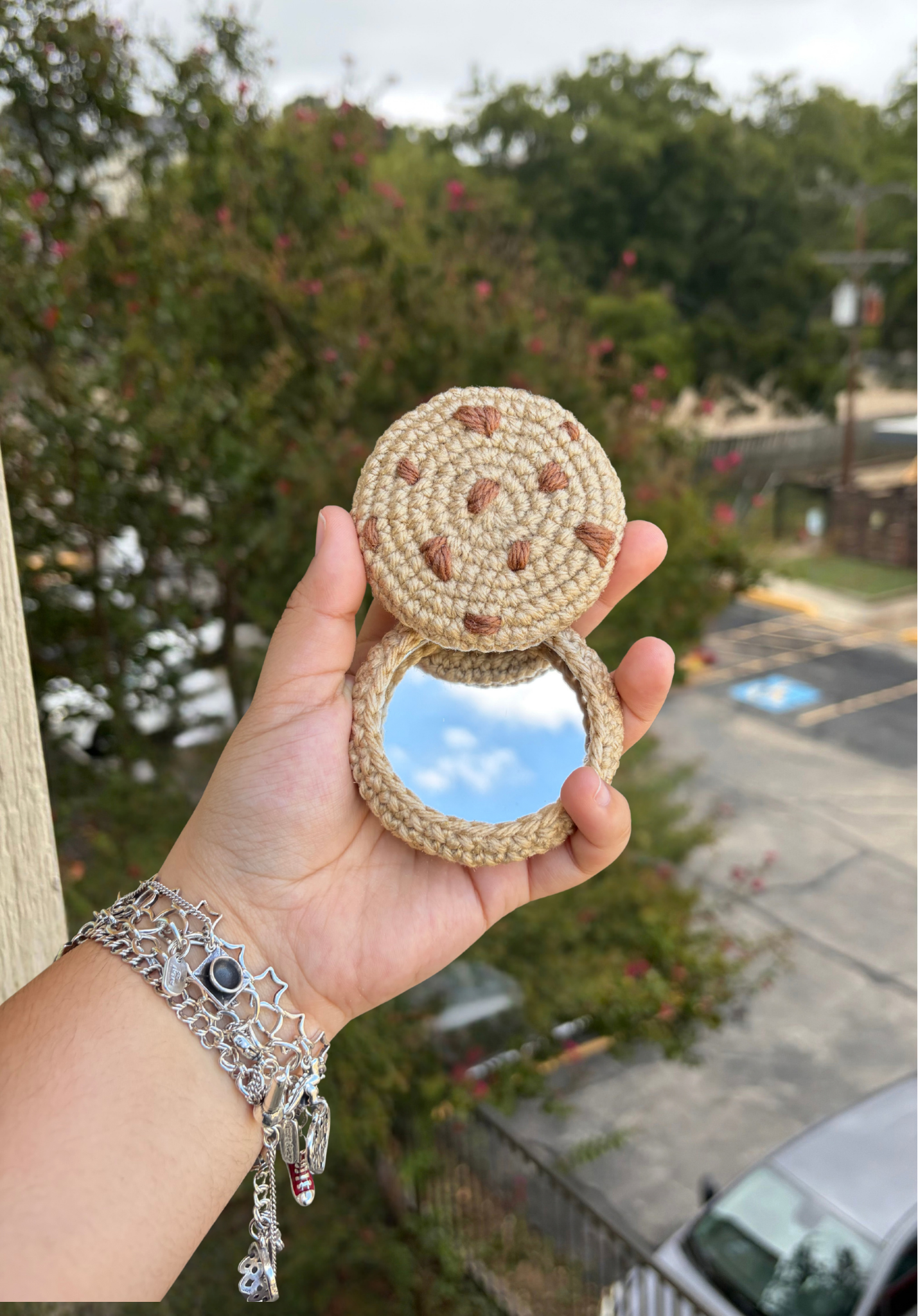 CROCHET COOKIE MIRROR