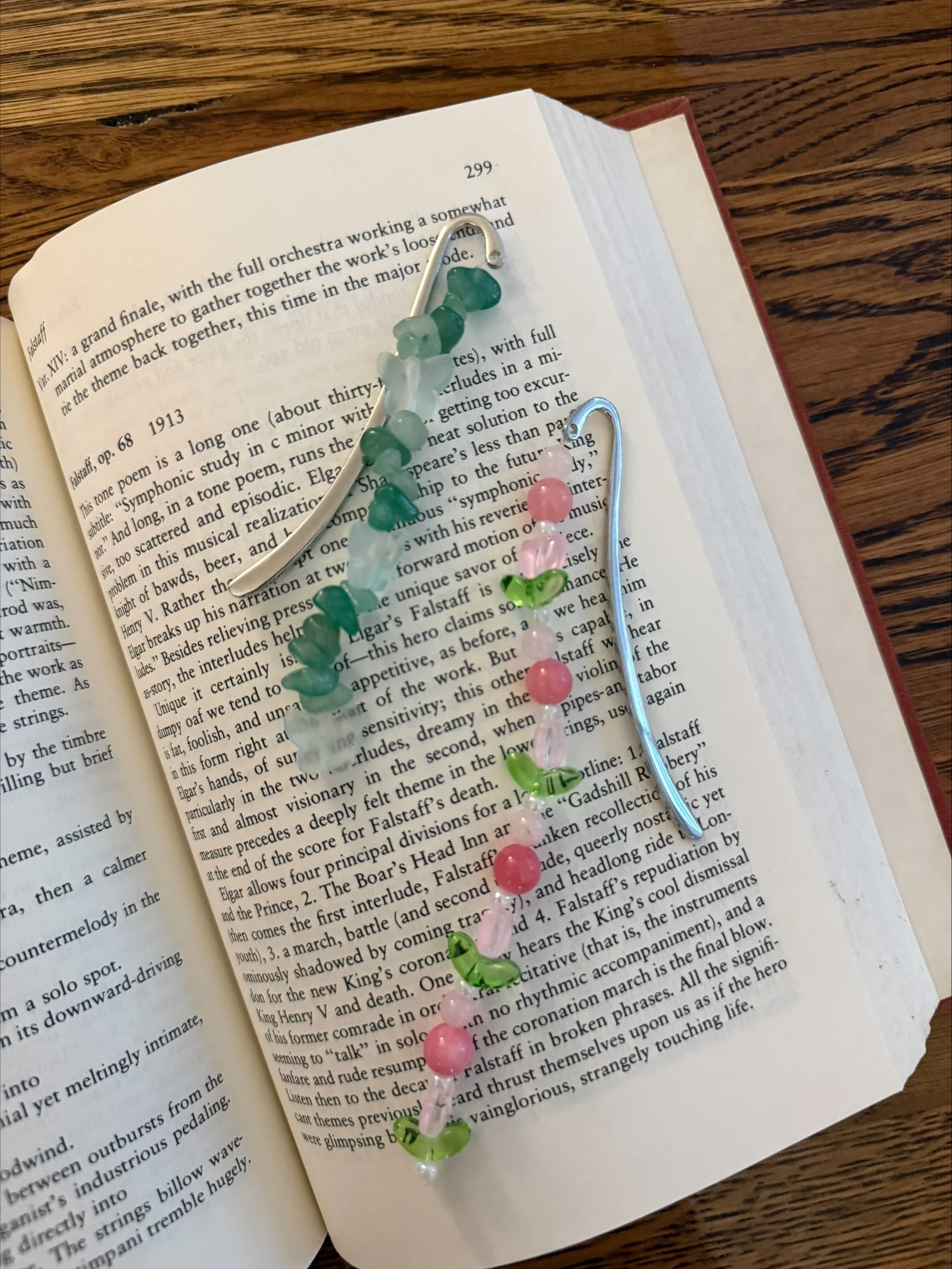 AV BEADED BOOKMARK