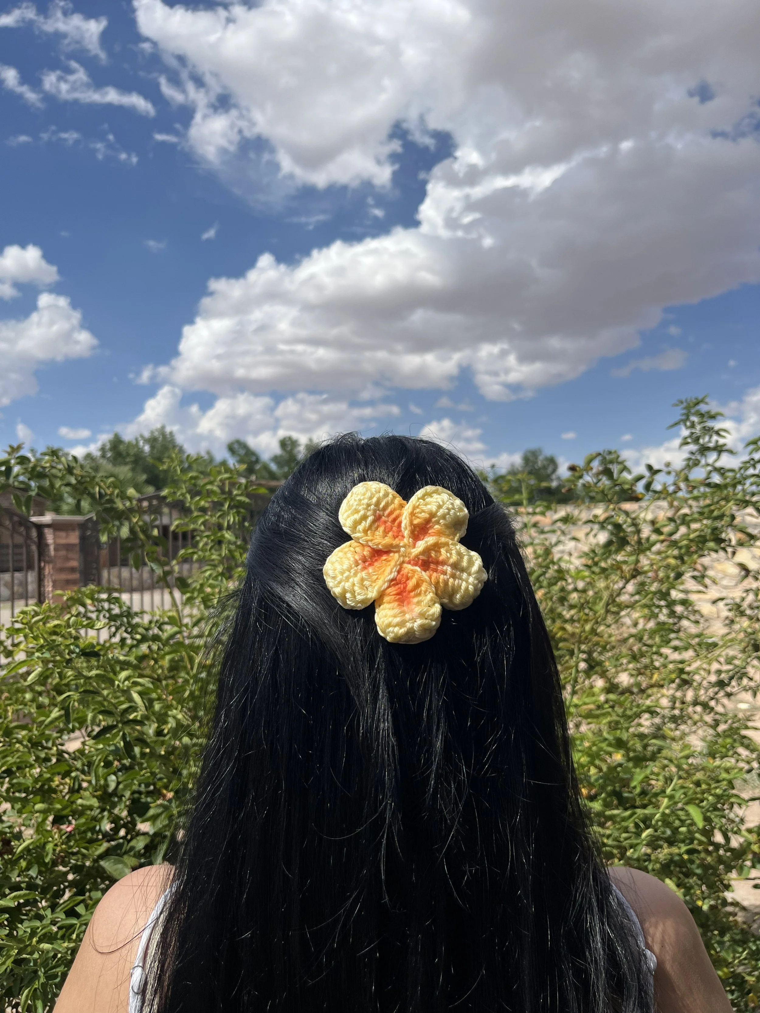 SUMMER FLOWER HAIR CLIP