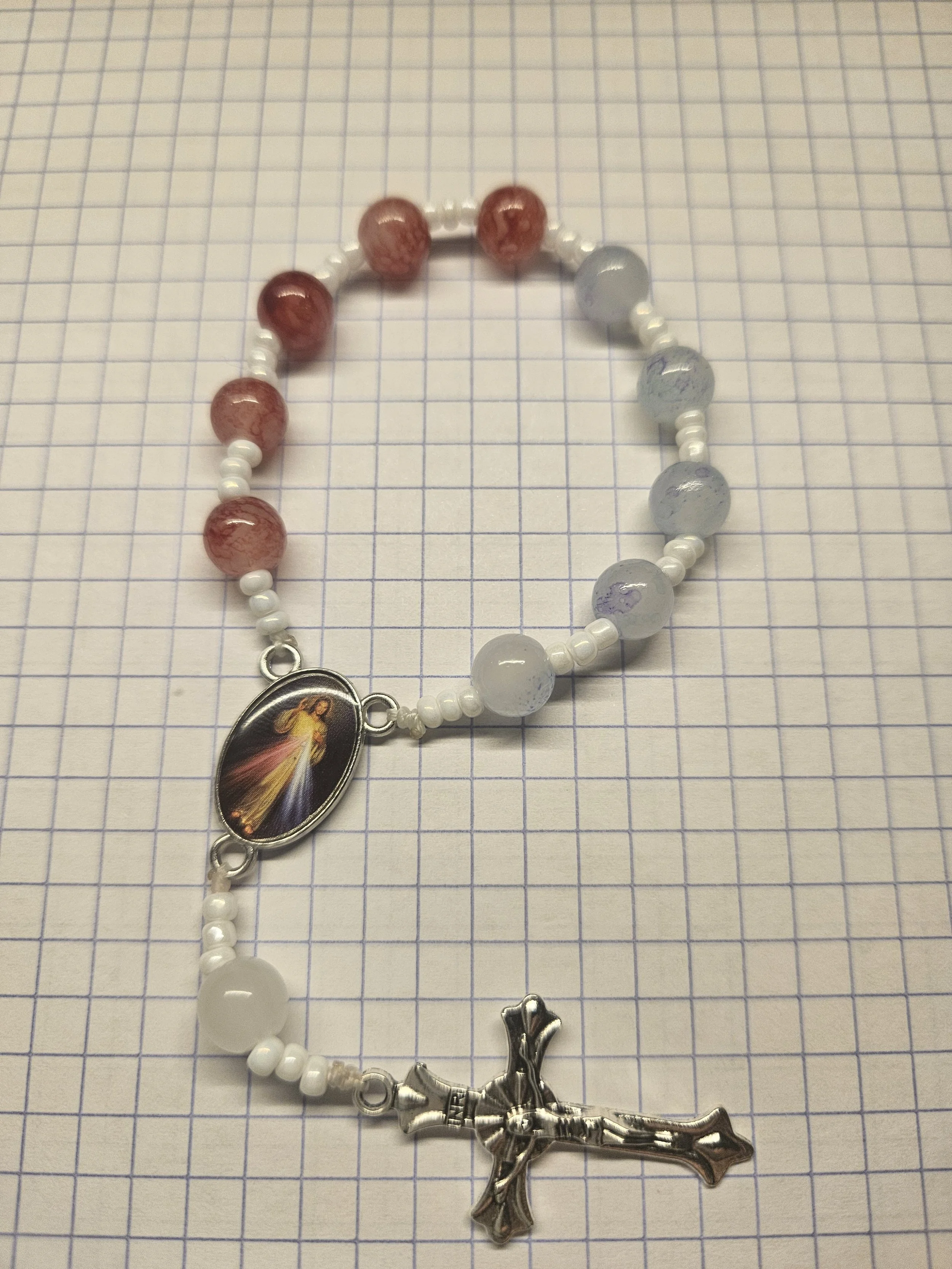 RAYS OF LIGHT DIVINE MERCY LOOP CHAPLET